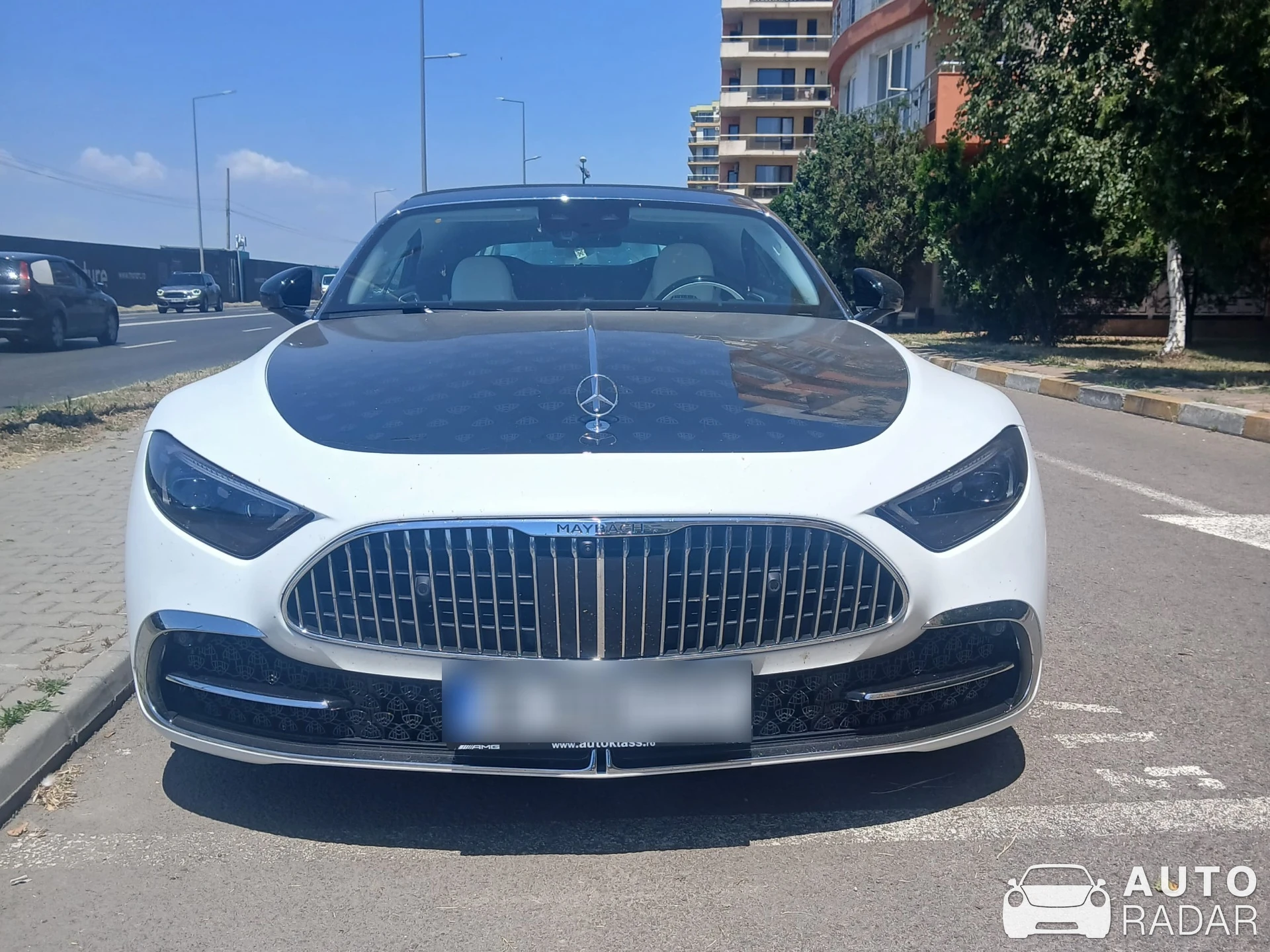 Mercedes-Maybach SL 680 spotted in Constanța