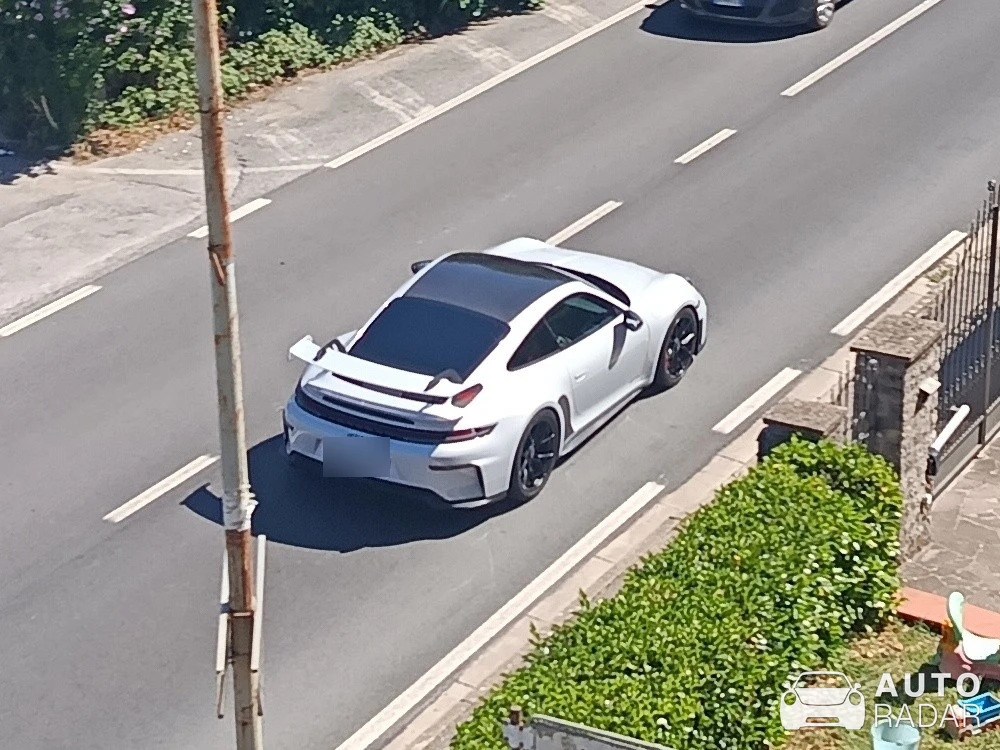 Porsche 992 GT3 MkI spotted in Montevarchi