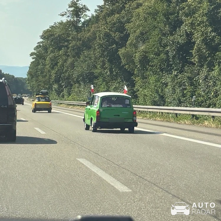 Trabant 601 spotted in Rust