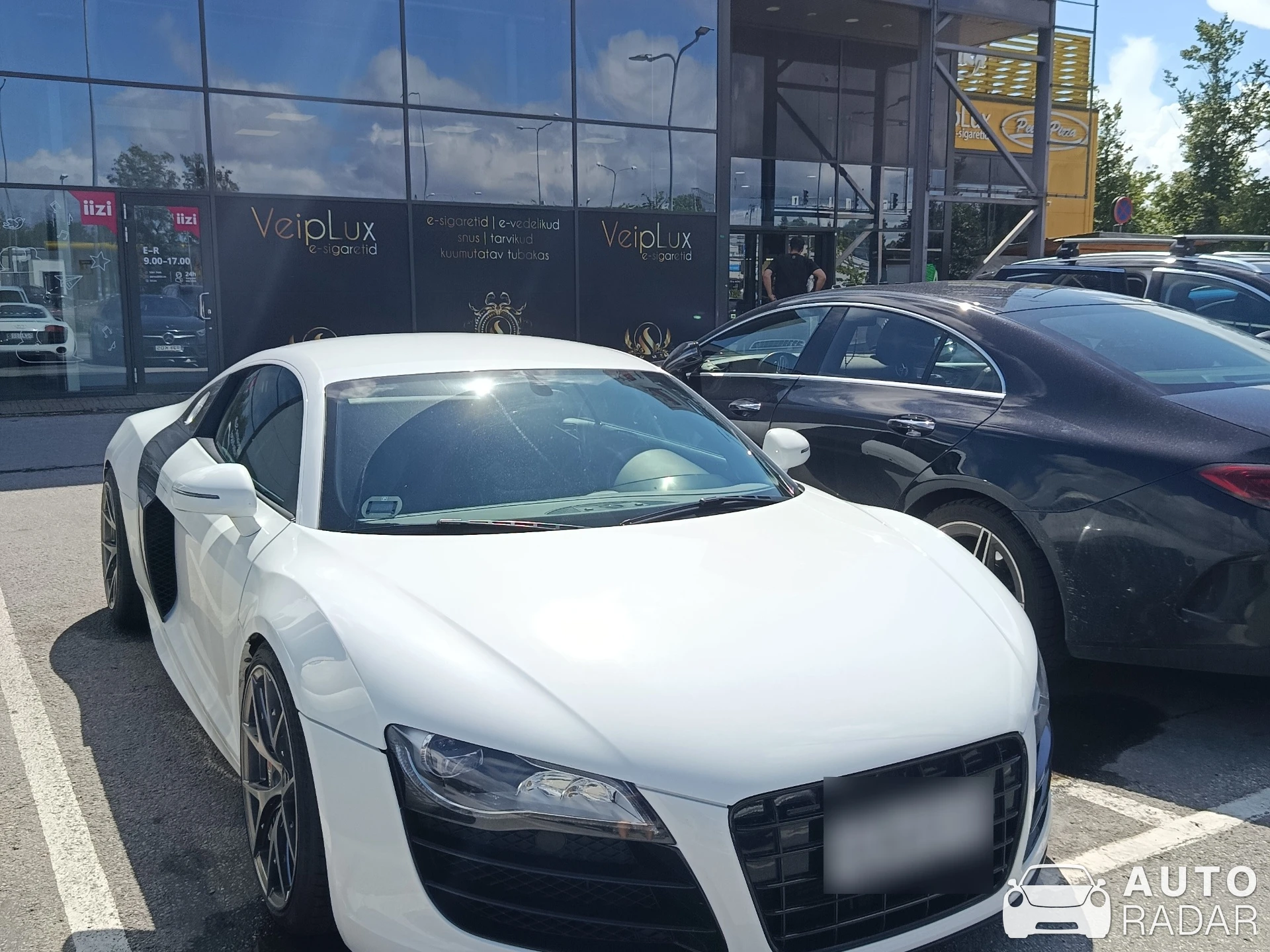 Audi R8 spotted in Papsaare