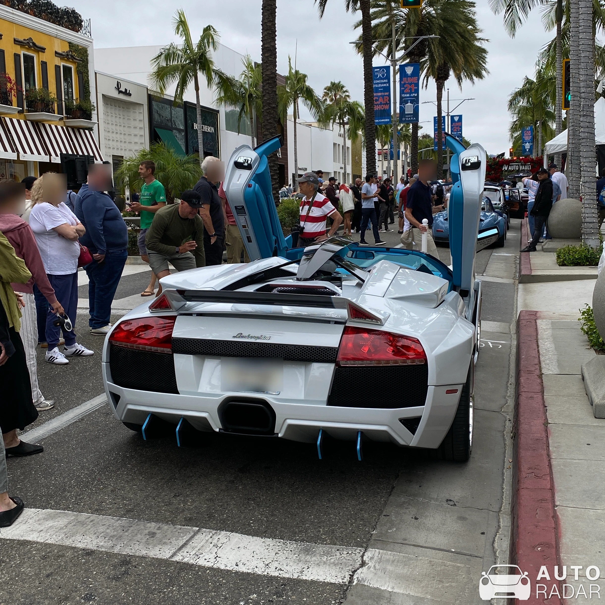 Lamborghini Murciélago LP640 Roadster S-KLUB WIDE spotted in Beverly Hills