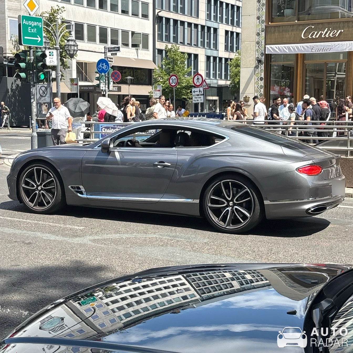 Bentley Continental GT W12 spotted in Düsseldorf