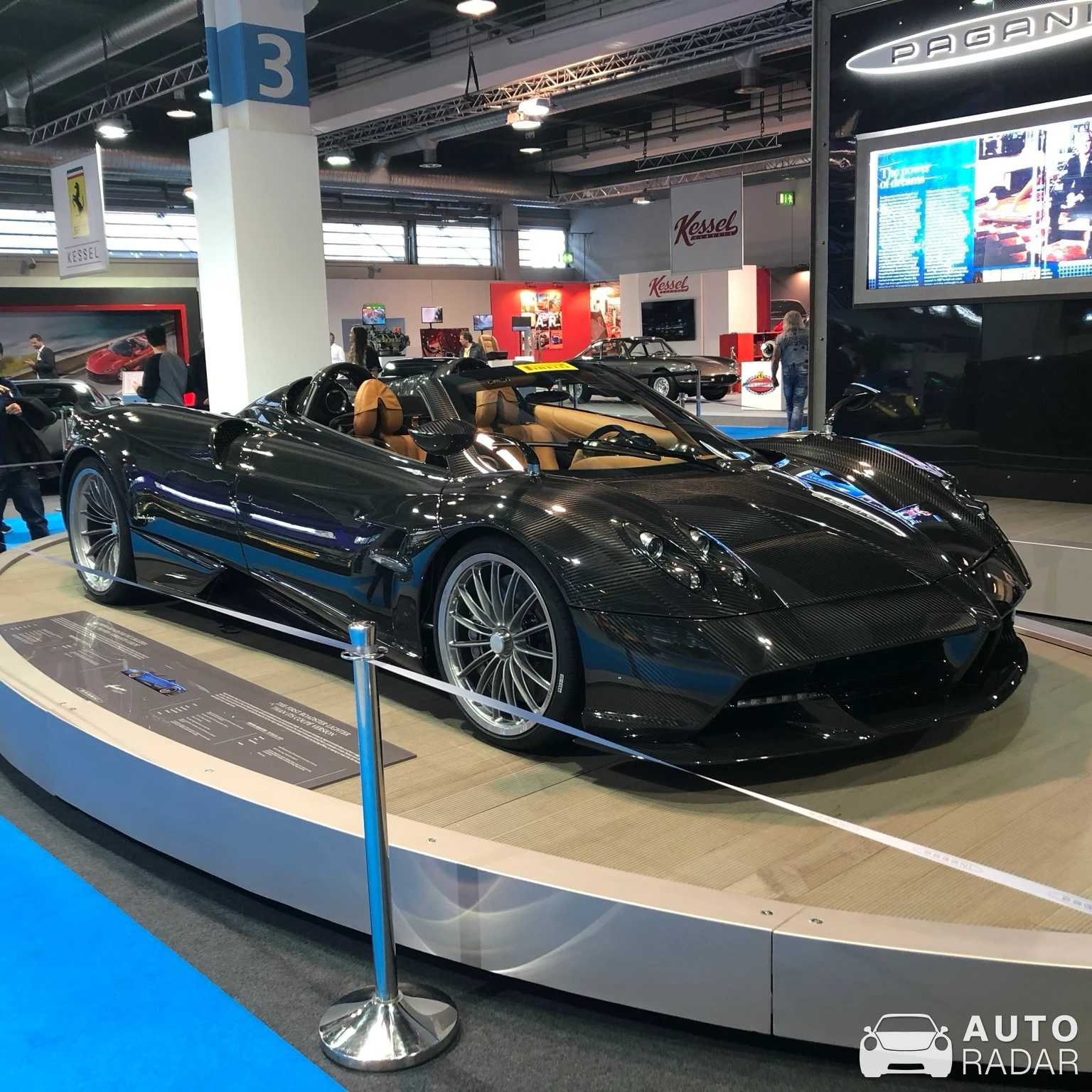Pagani Huayra Roadster spotted in Zürich