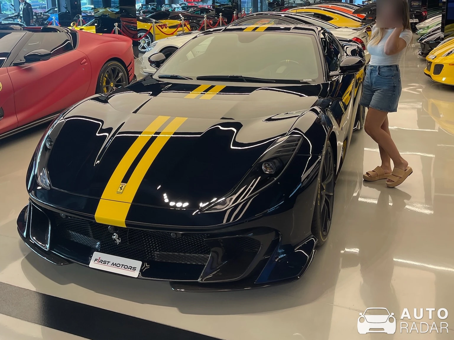 Ferrari 812 Competizione spotted in Dubai