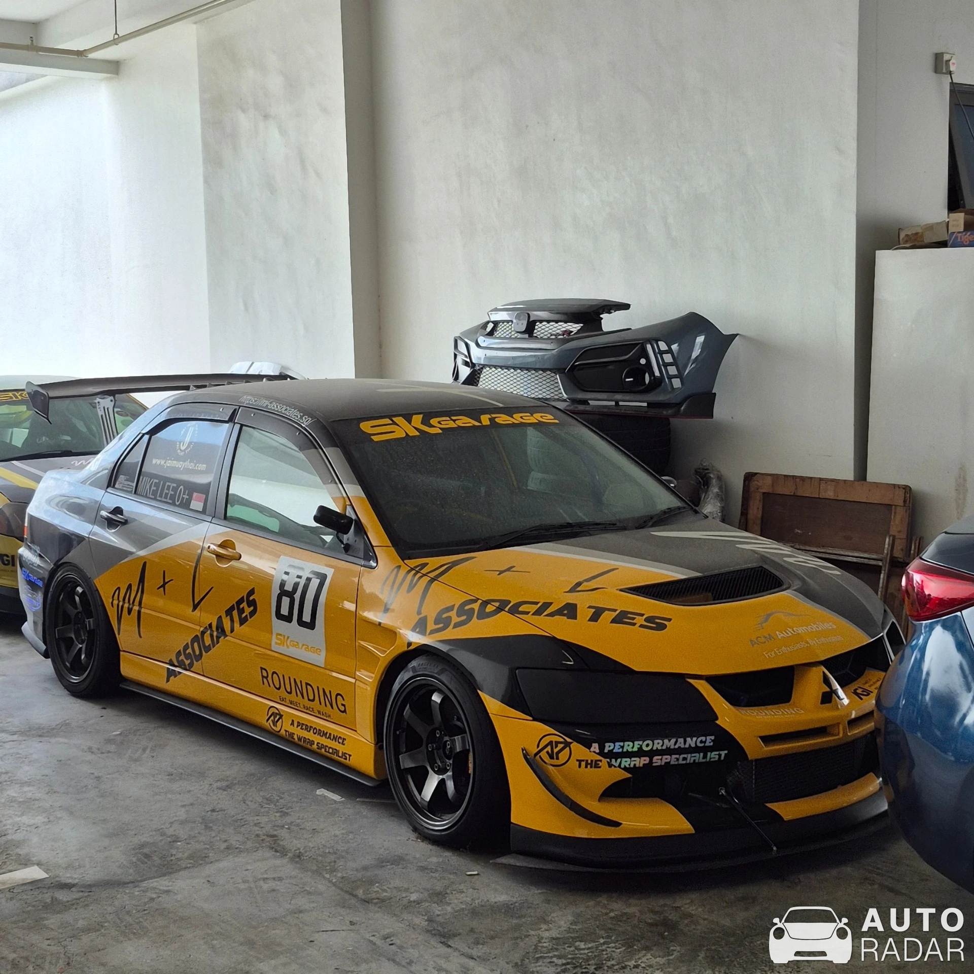 Mitsubishi Lancer Evolution VIII spotted in Singapore