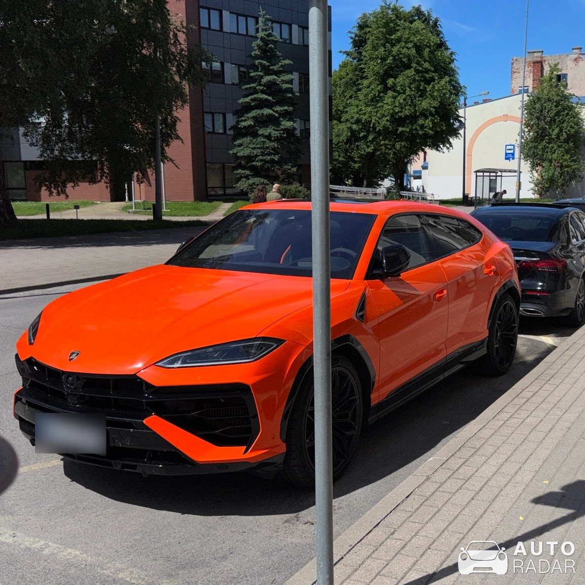 Lamborghini Urus SE spotted in Grobiņa