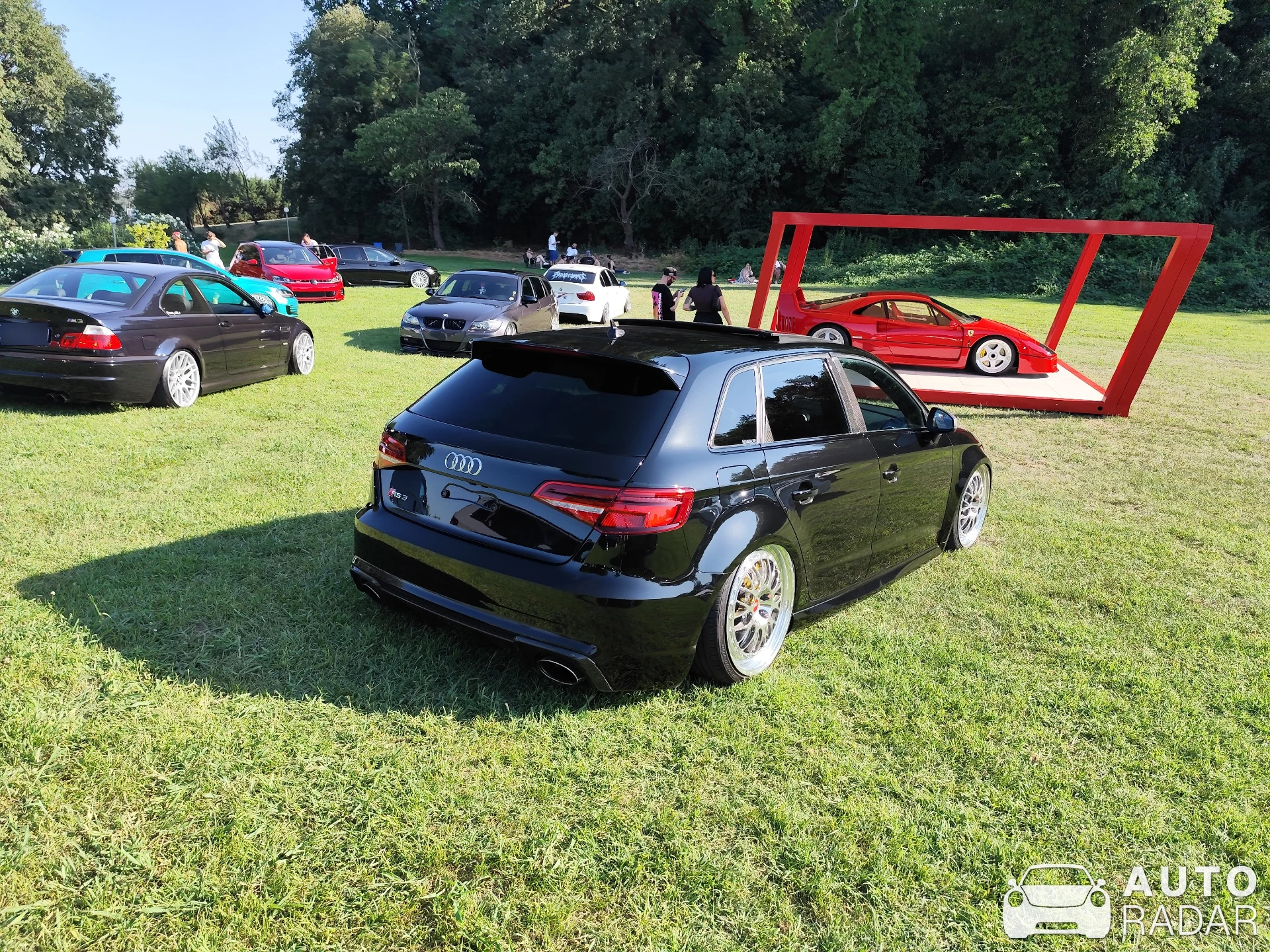 Audi RS3 Sportback 8V spotted in Monzambano