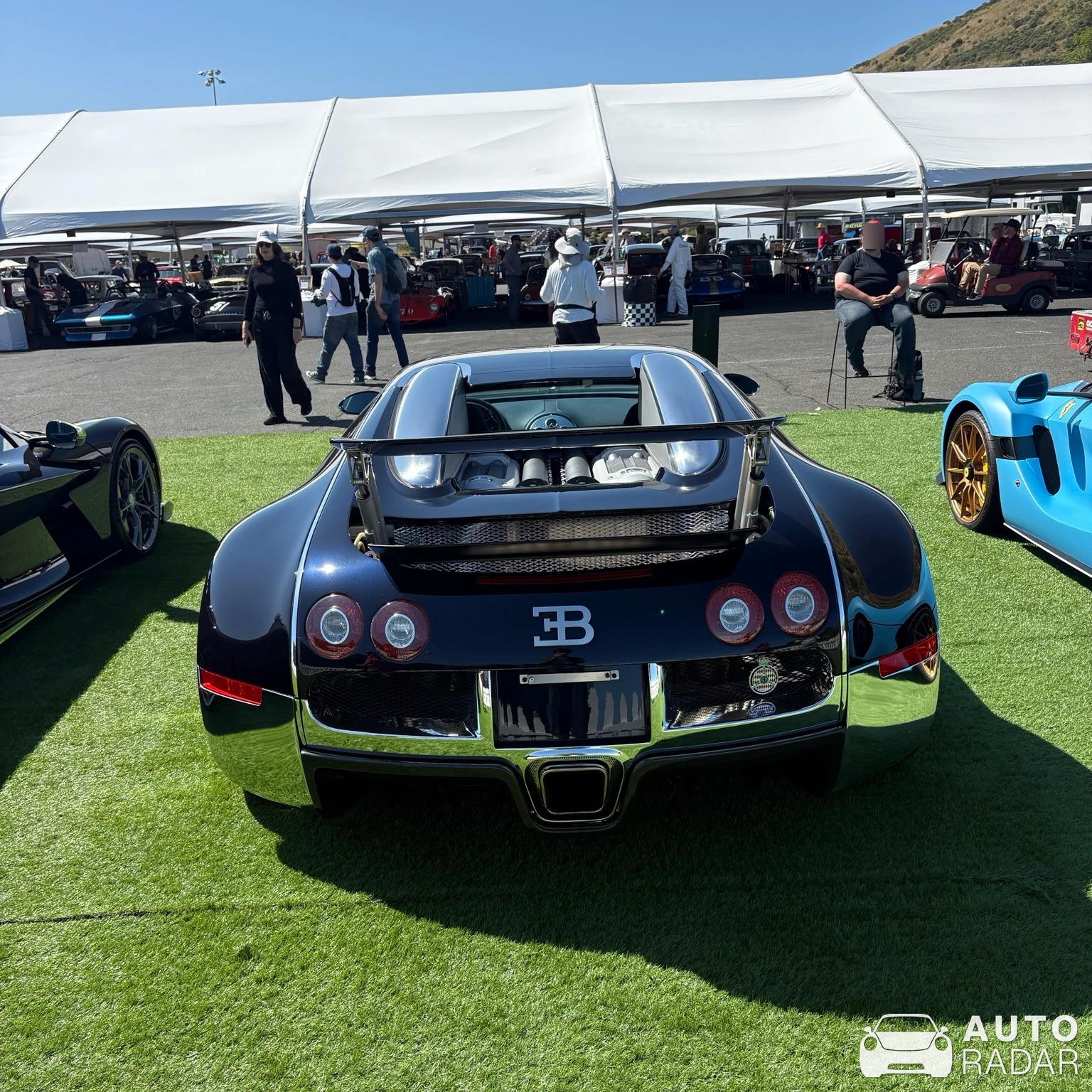 Bugatti Veyron 16.4 Grand Sport Vitesse spotted in Oakland