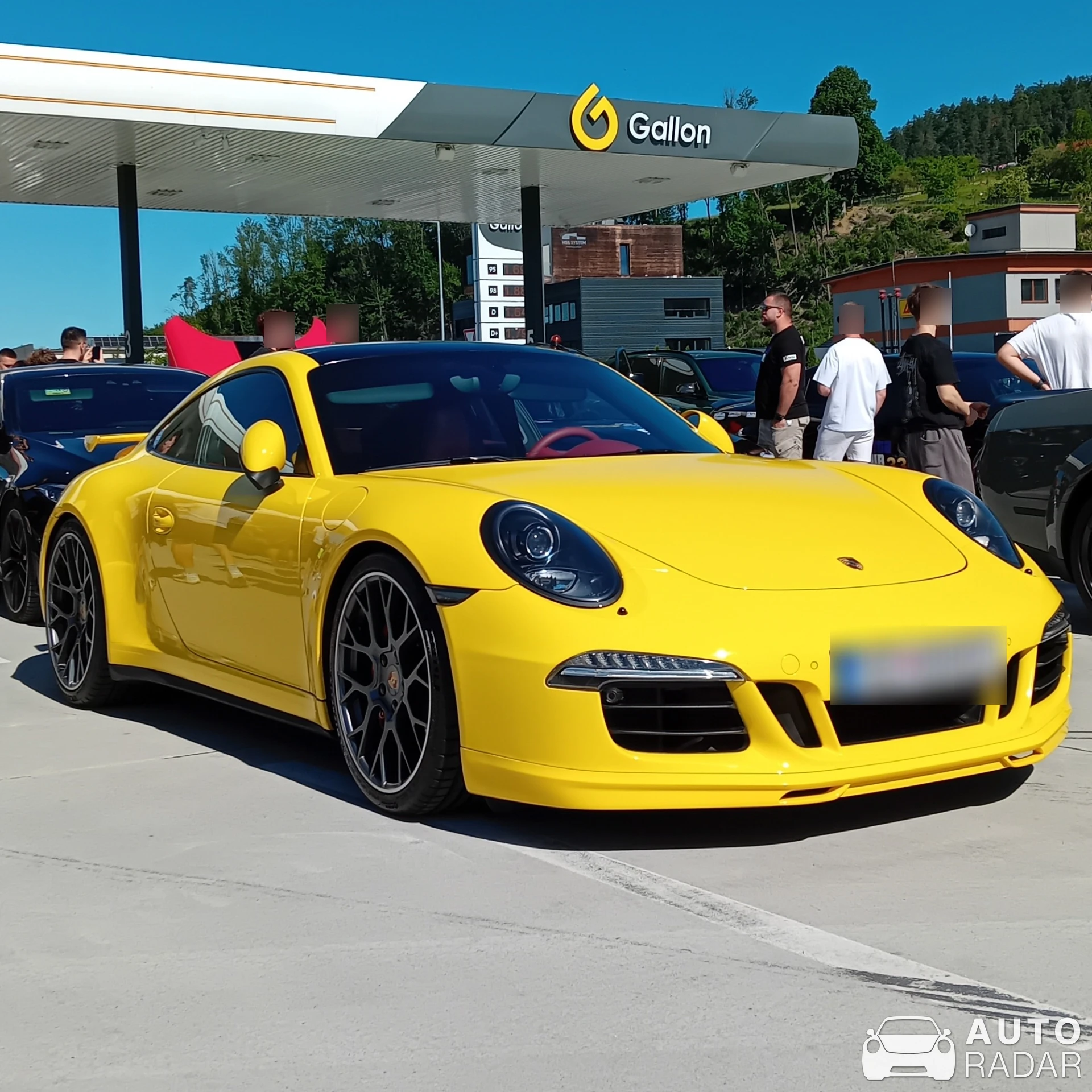 Porsche 991 Carrera 4S MkI spotted in Žilina
