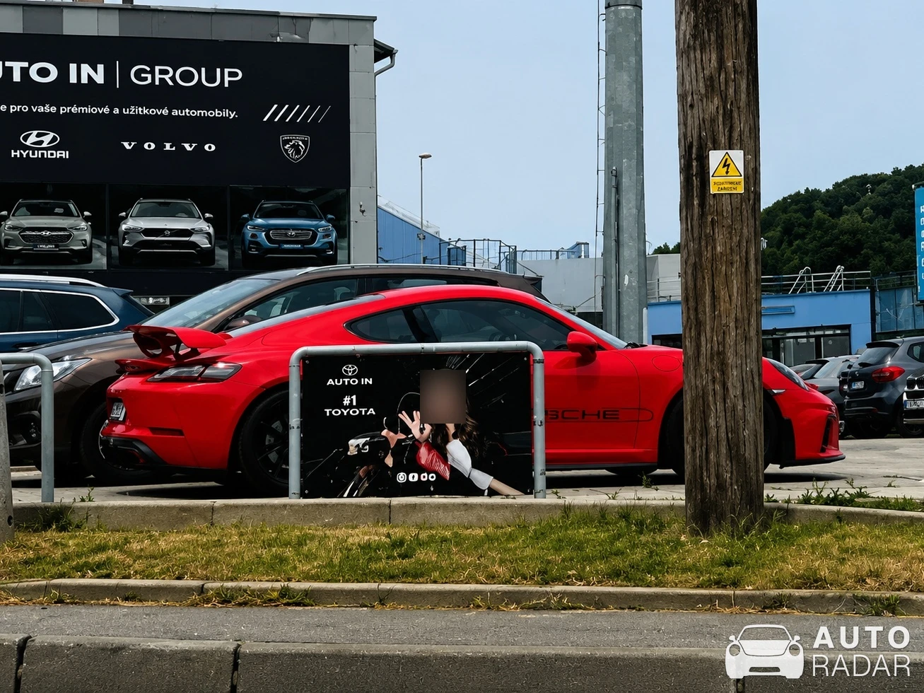 Porsche 718 Cayman GT4 spotted in Litomerice