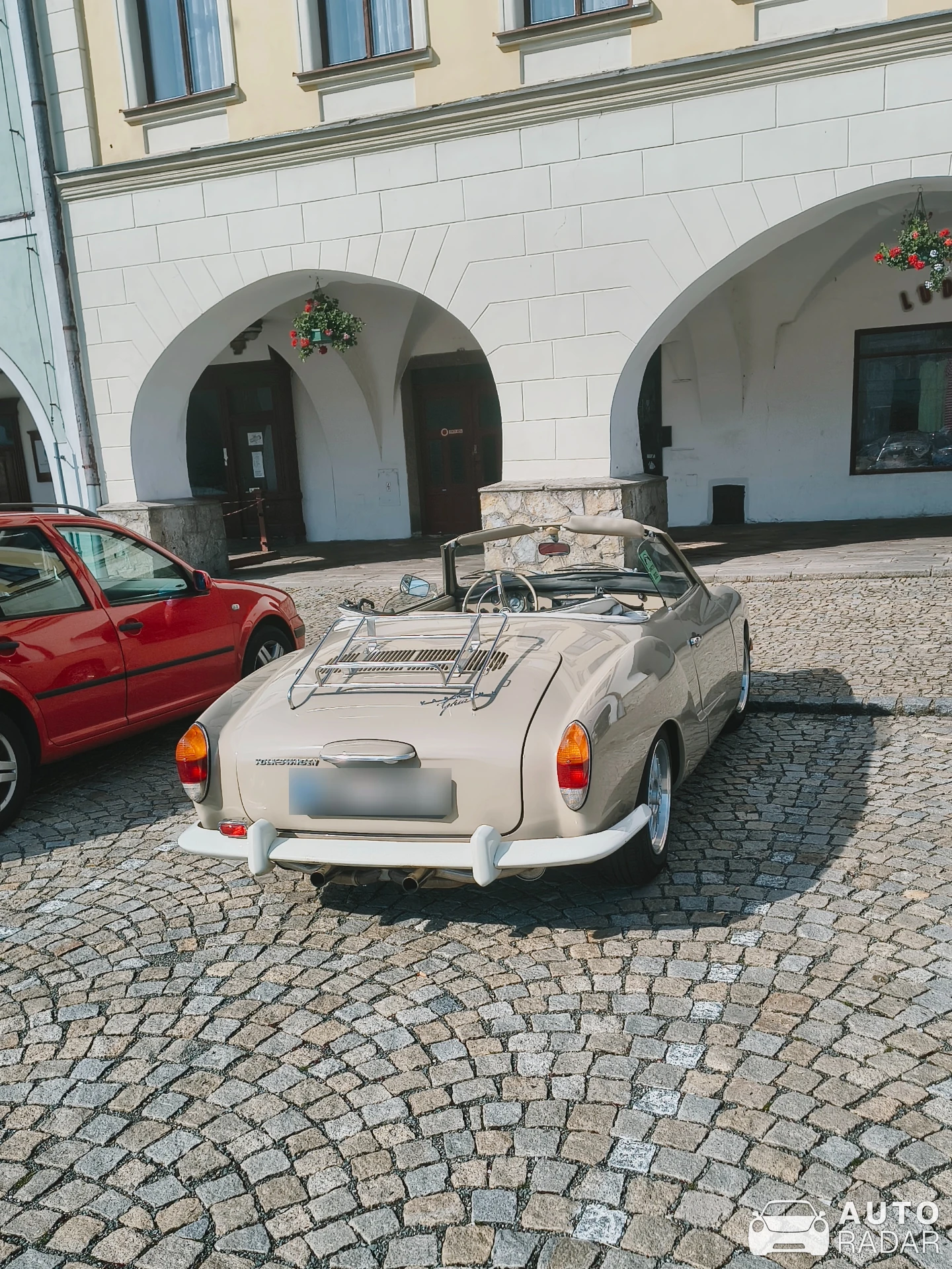 Volkswagen Type 14 Karmann-Ghia Cabriolet spotted in Nové Město nad Metují