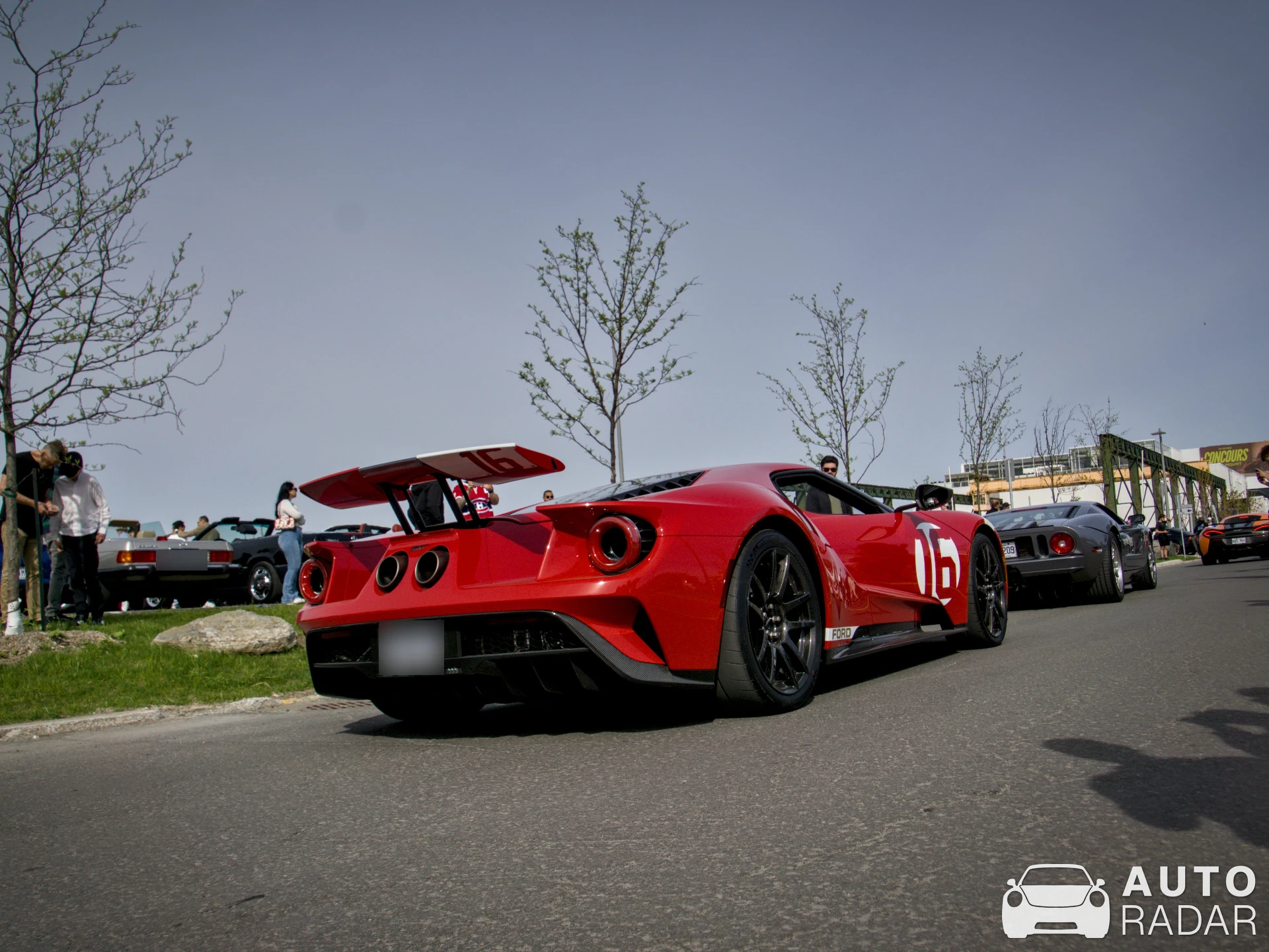 Ford GT Heritage Edition spotted in Mont-Royal