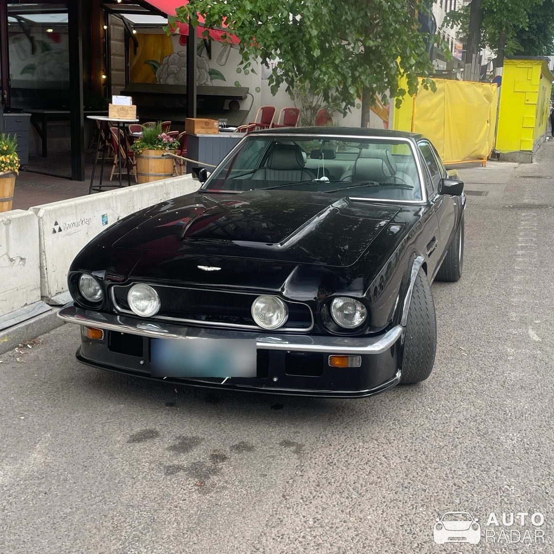 Aston Martin V8 Vantage 1977-1989 spotted in Stockholm