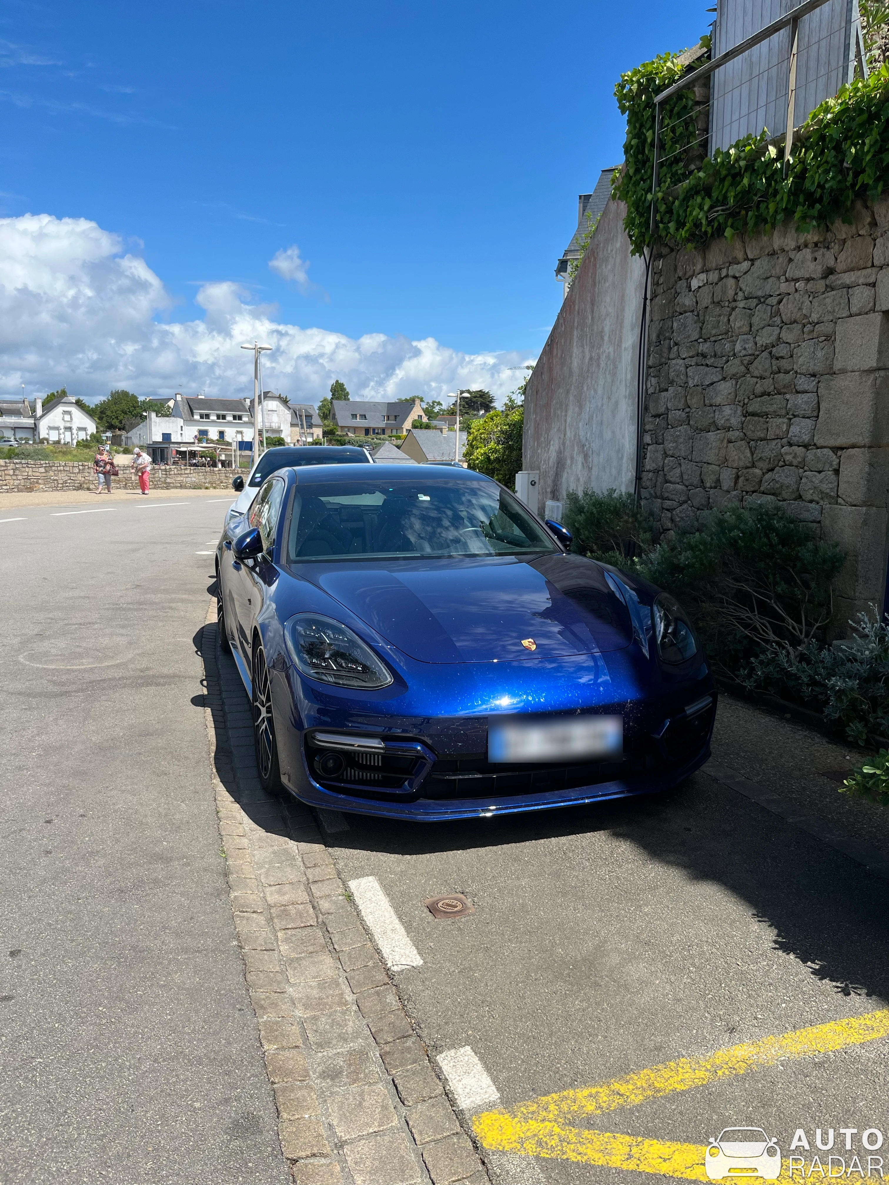 Porsche 971 Panamera Turbo spotted in Vannes