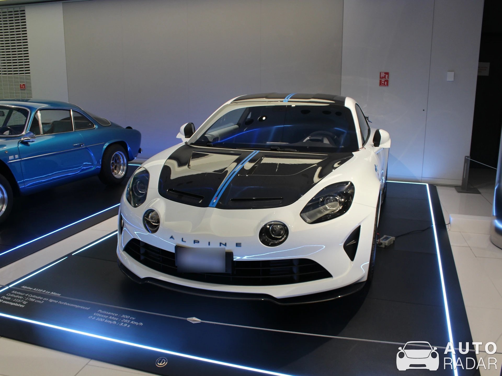 Alpine A110 R Le Mans spotted in Monaco