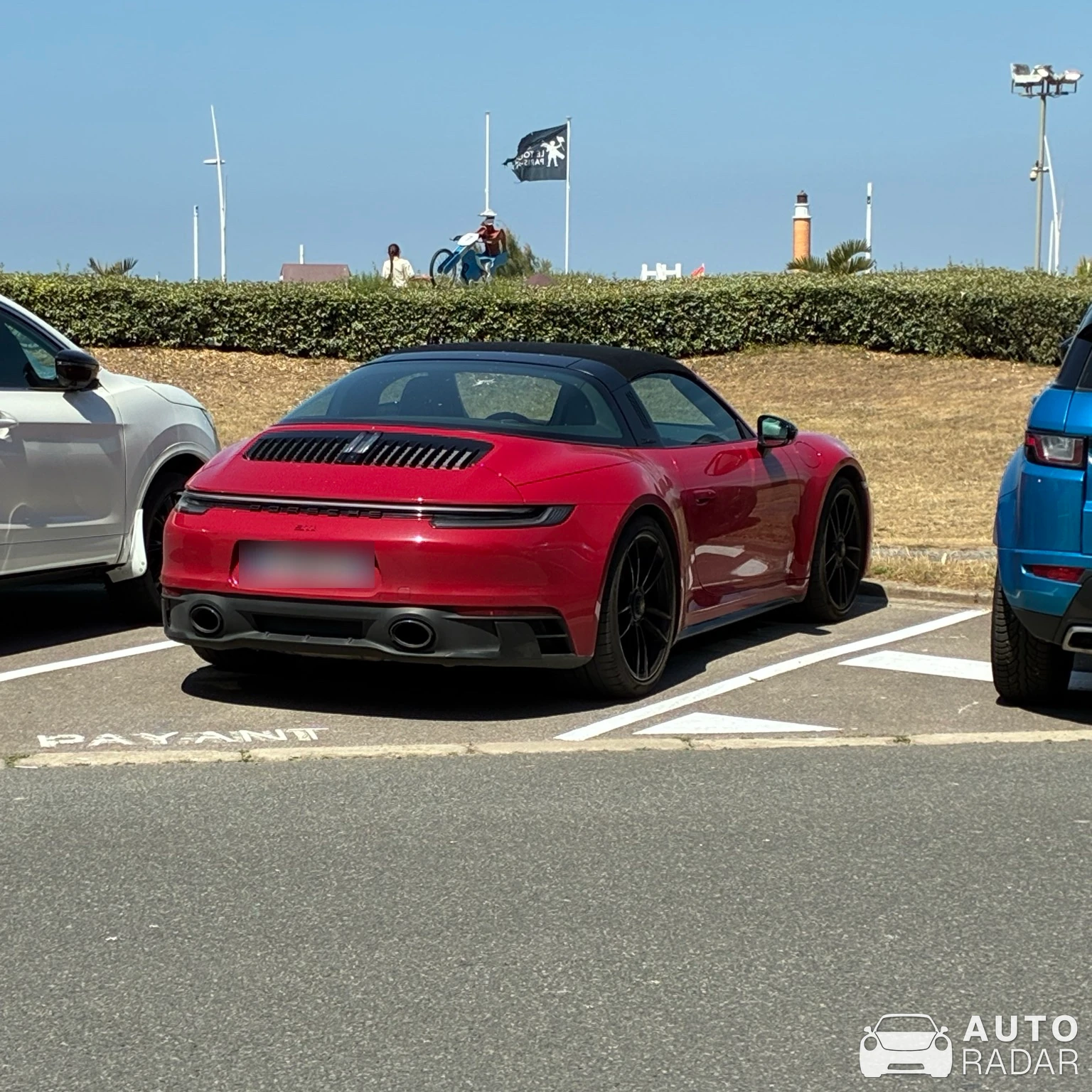 Porsche 992 Targa 4S MkI spotted in Le Touquet-Paris-Plage