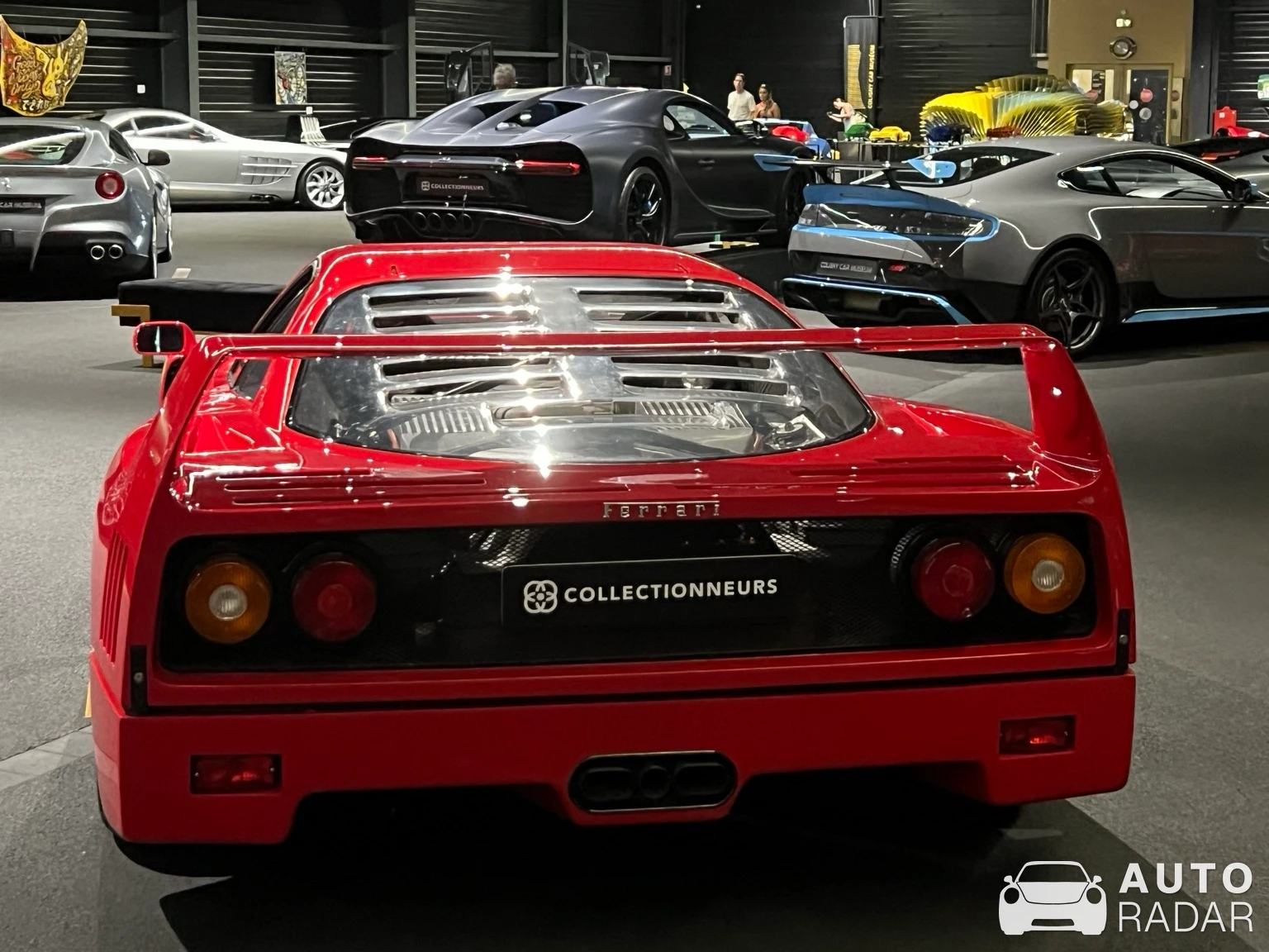 Ferrari F40 spotted in Coligny