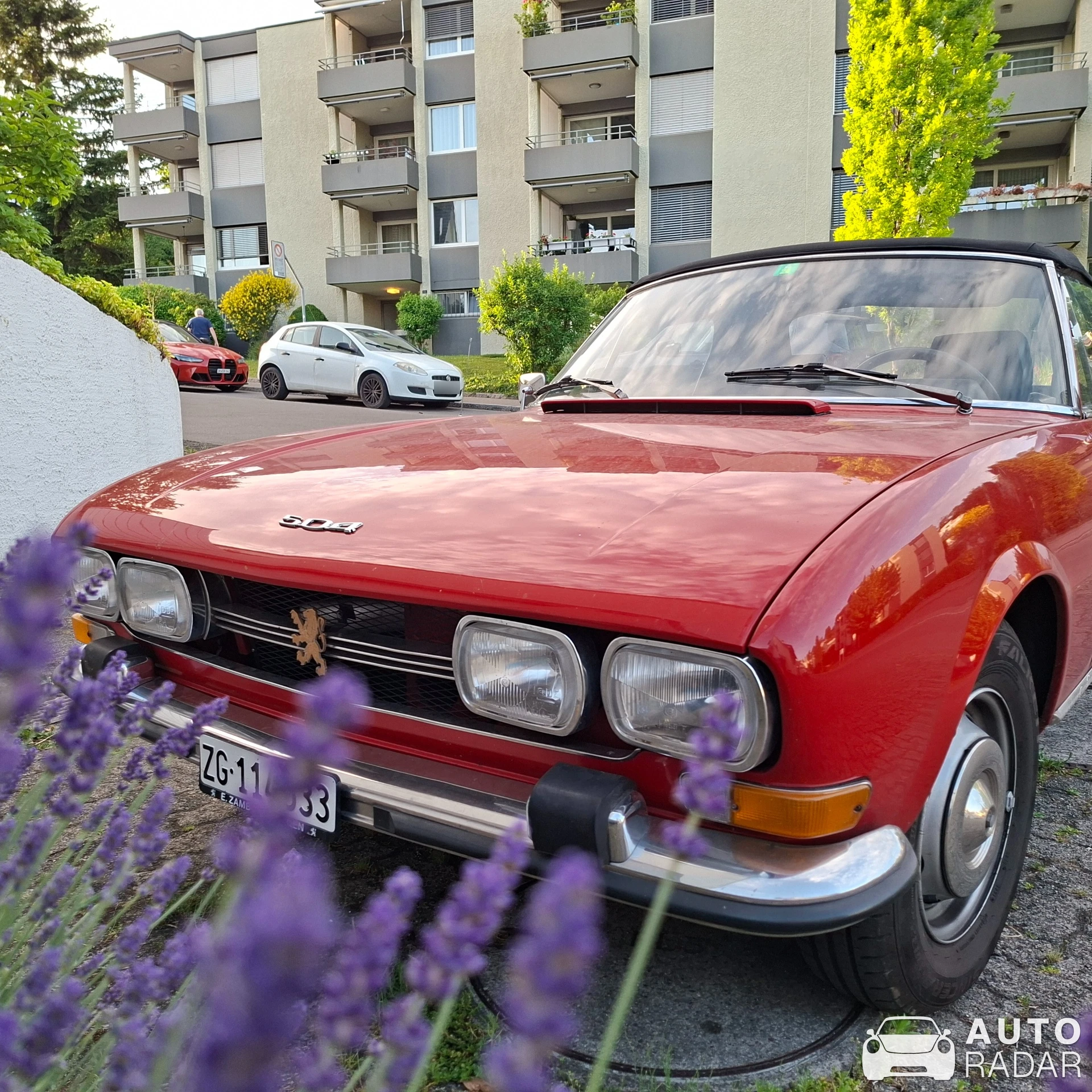 Peugeot 504 Cabriolet spotted in Stäfa