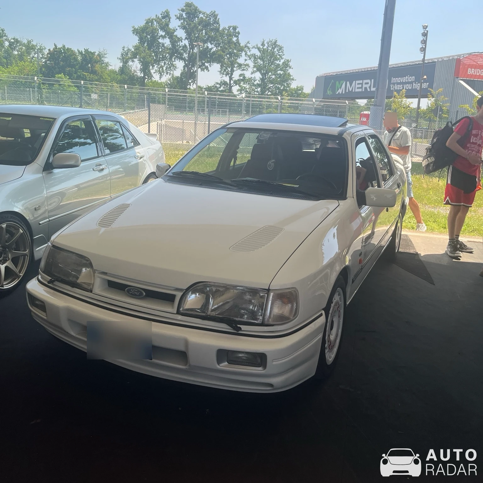 Ford Sierra RS Cosworth spotted in Monza, Italia
