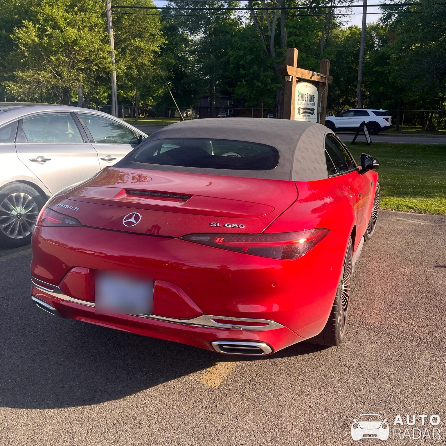 Mercedes-Maybach SL 680 Monogram Series spotted in Bemus Point