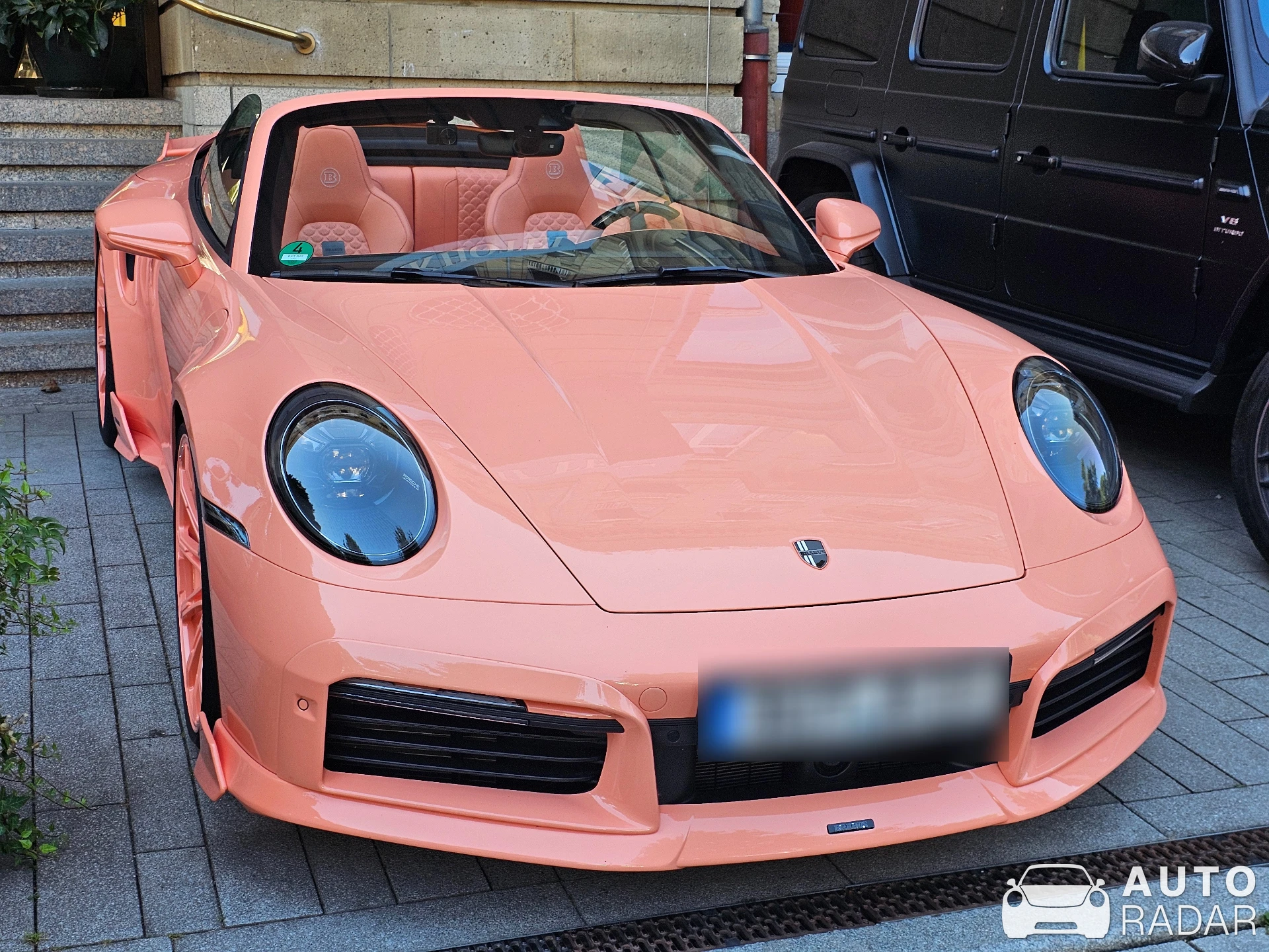 Porsche Brabus 900 Rocket R spotted in Düsseldorf