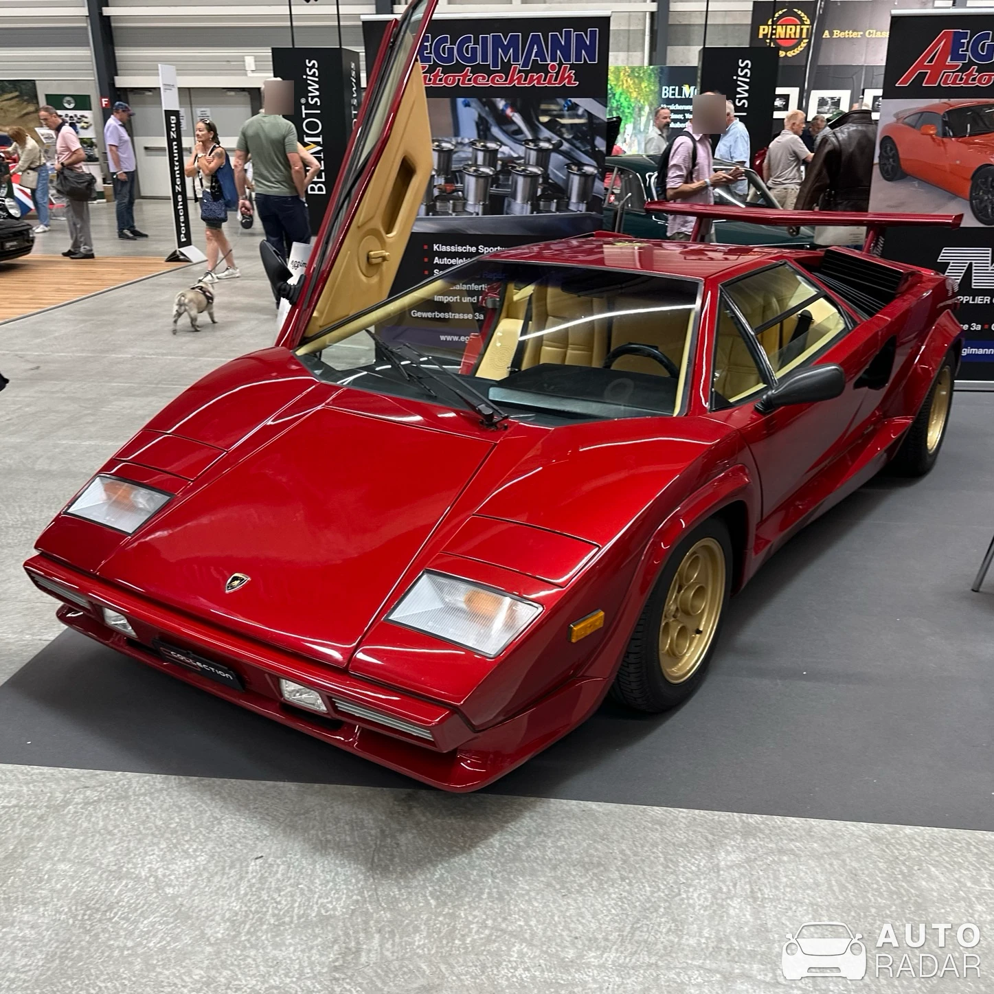 Lamborghini Countach 5000 Quattrovalvole spotted in Luzern