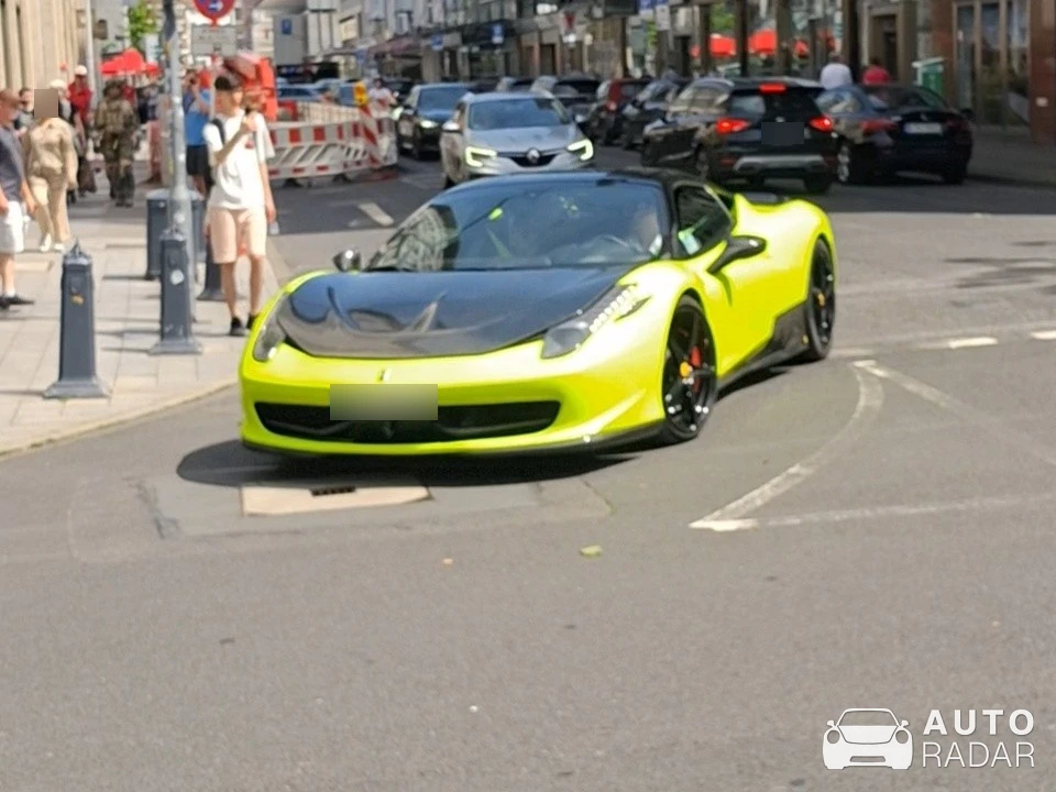 Ferrari 458 Italia Novitec Rosso Anderson Germany spotted in Düsseldorf
