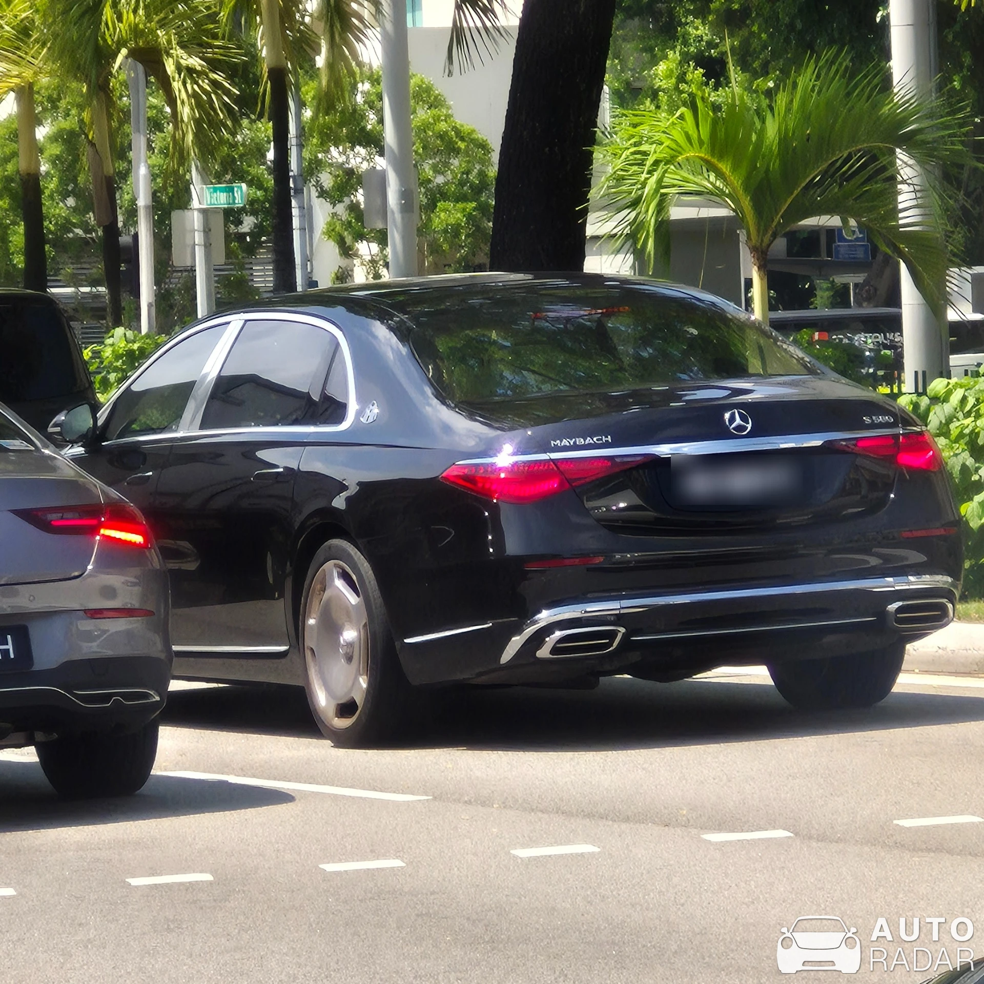 Mercedes-Maybach S 580 spotted in Singapore