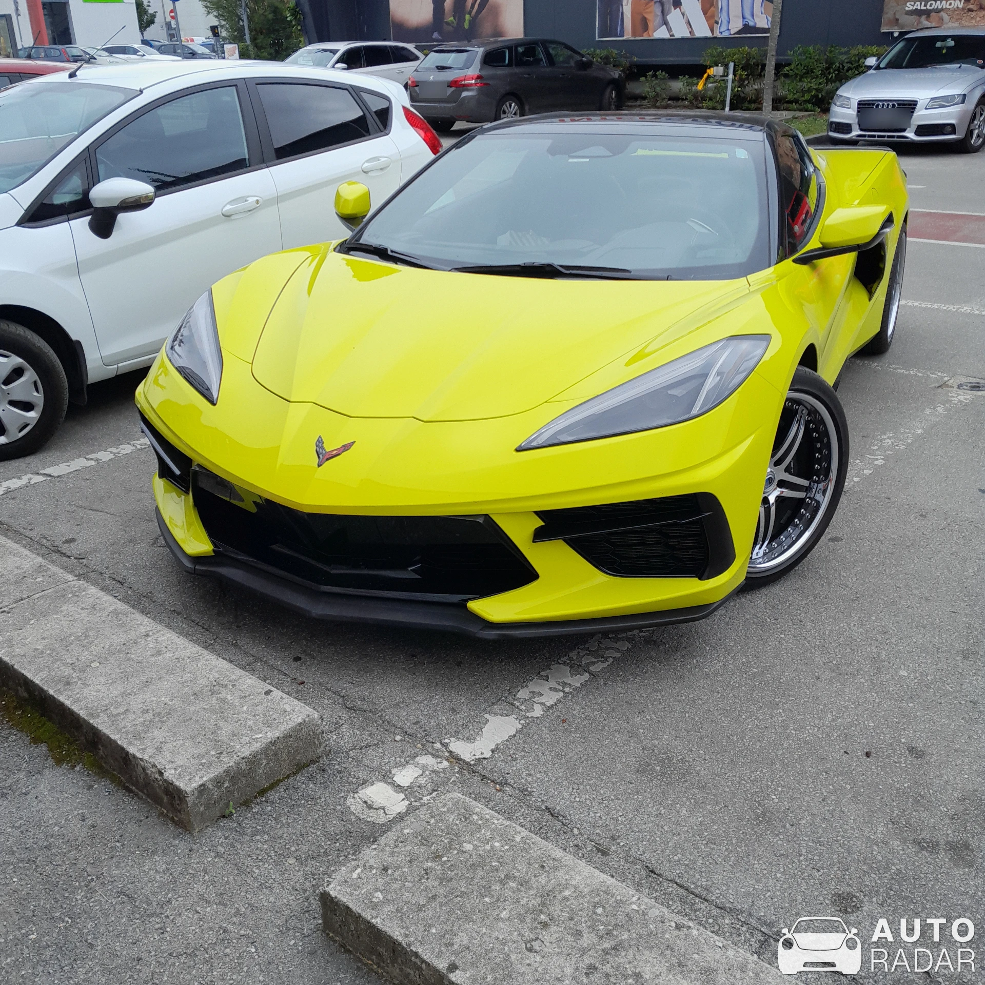 Chevrolet Corvette C8 Stingray spotted in Šenčur