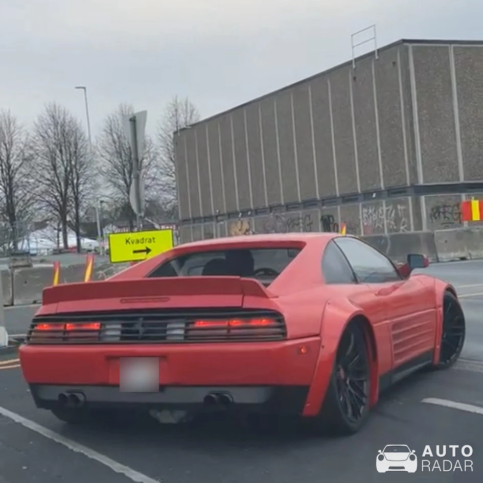 LB-Works Ferrari 348 spotted in Haugesund