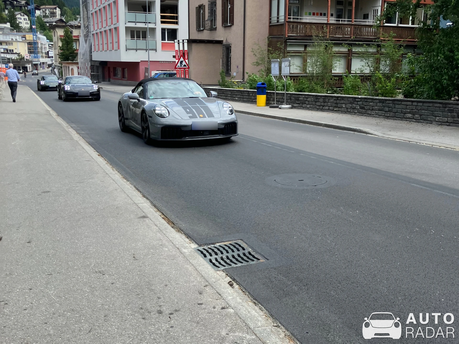 Porsche 992 Spirit 70 spotted in Davos Dorf