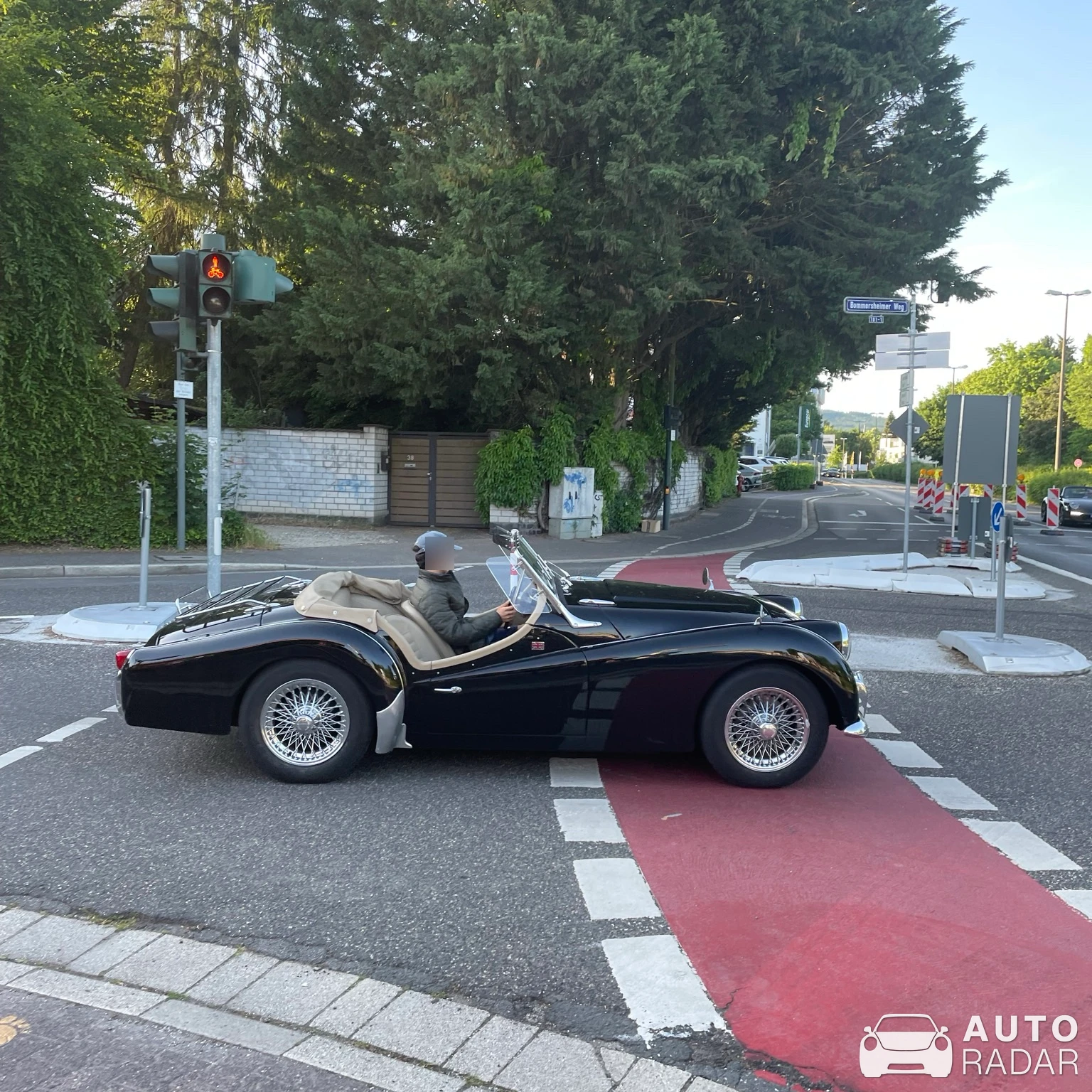 Triumph TR3 spotted in Bad Homburg vor der Höhe