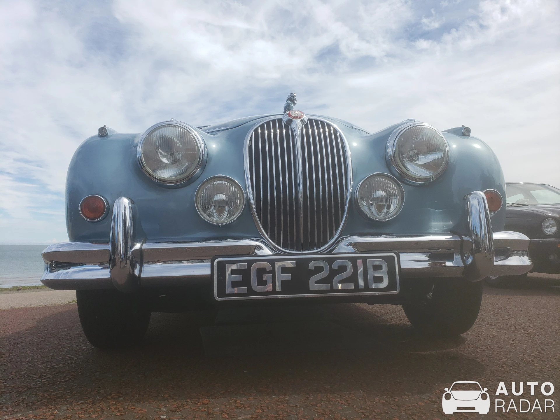 Jaguar Mark II spotted in Llandudno