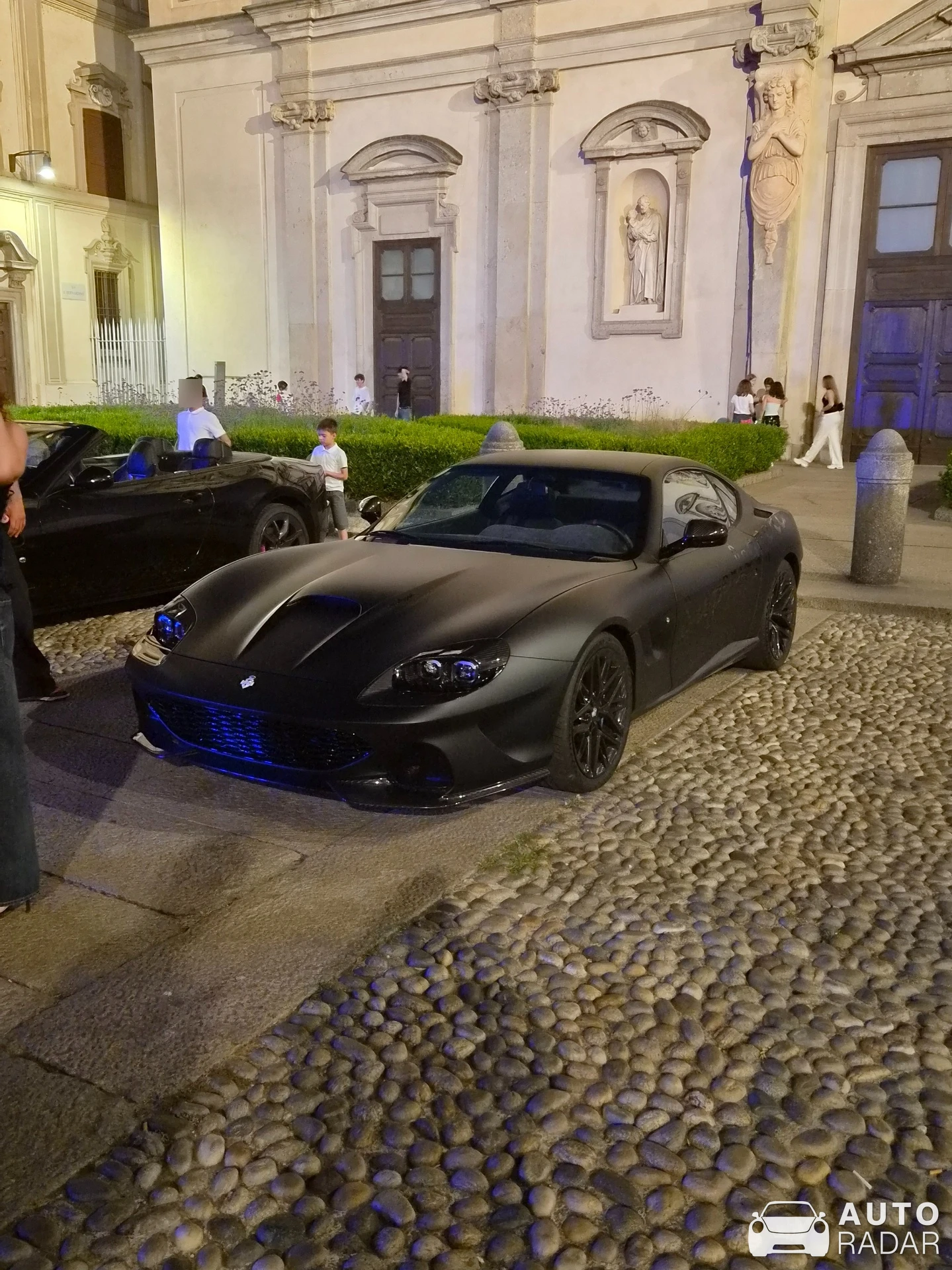 Touring Superleggera Veloce12 spotted in Milano