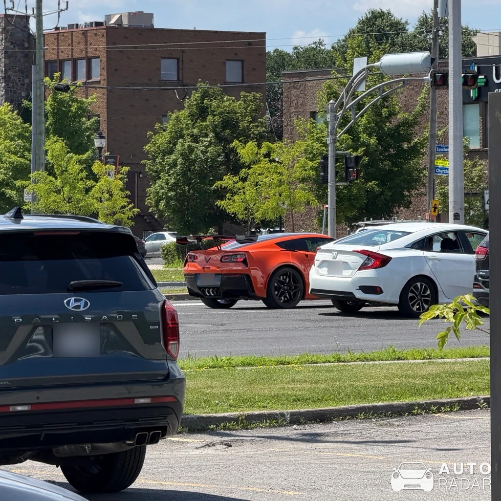 Chevrolet Corvette C7 ZR1 spotted in Longueuil
