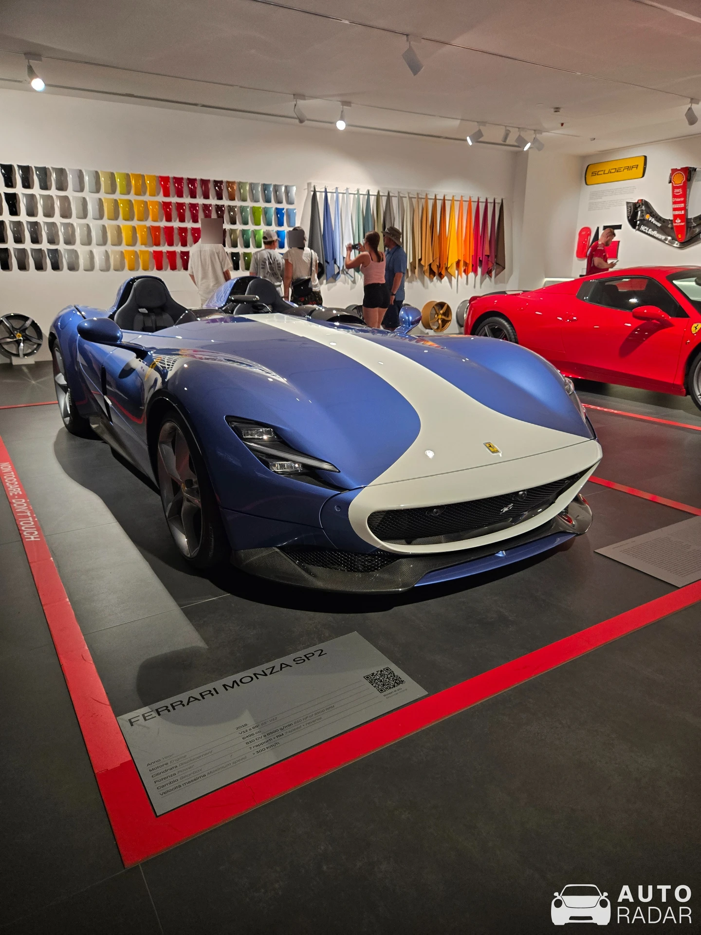 Ferrari Monza SP2 spotted in Maranello, Italy