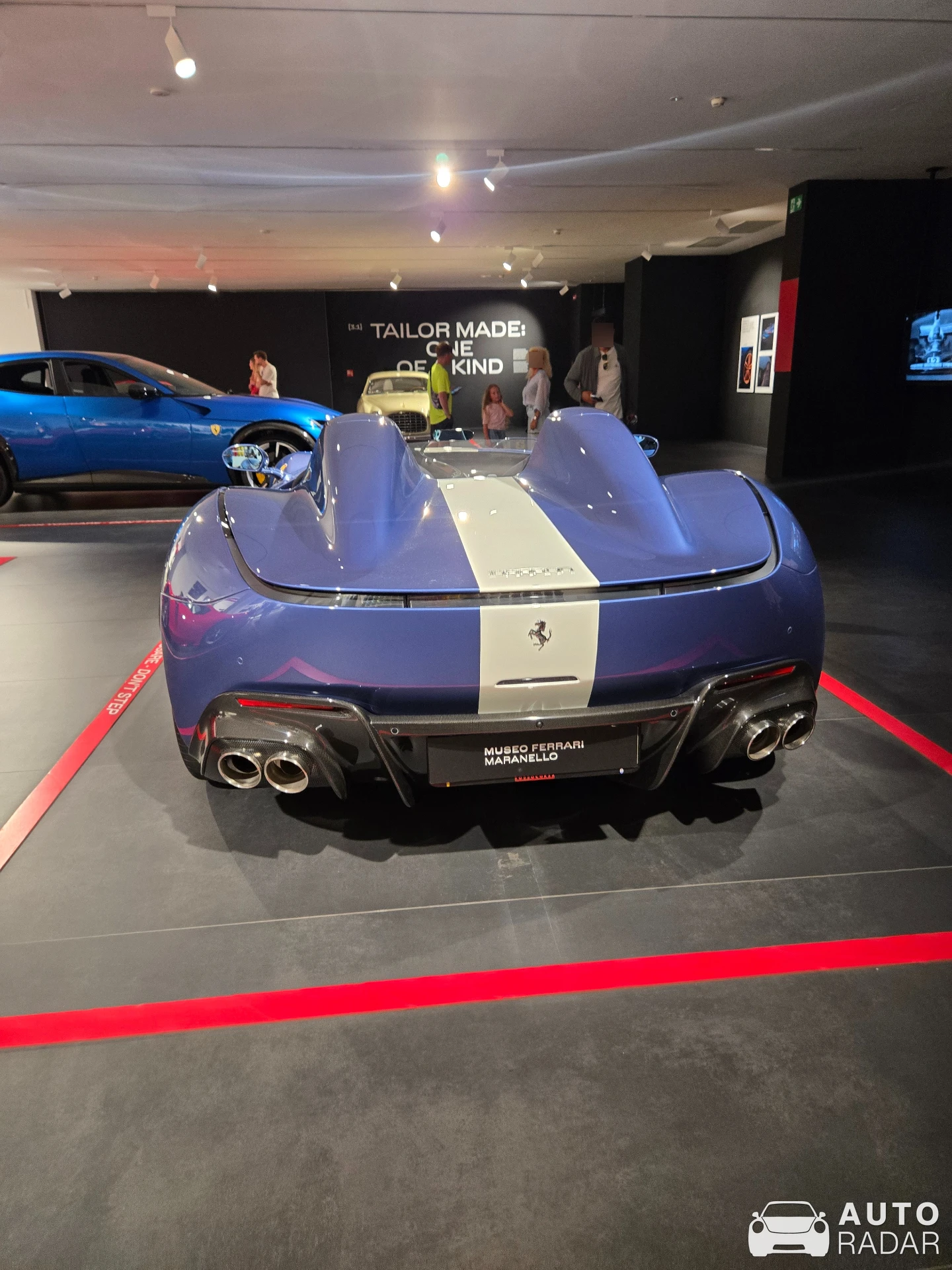 Ferrari Monza spotted in Maranello