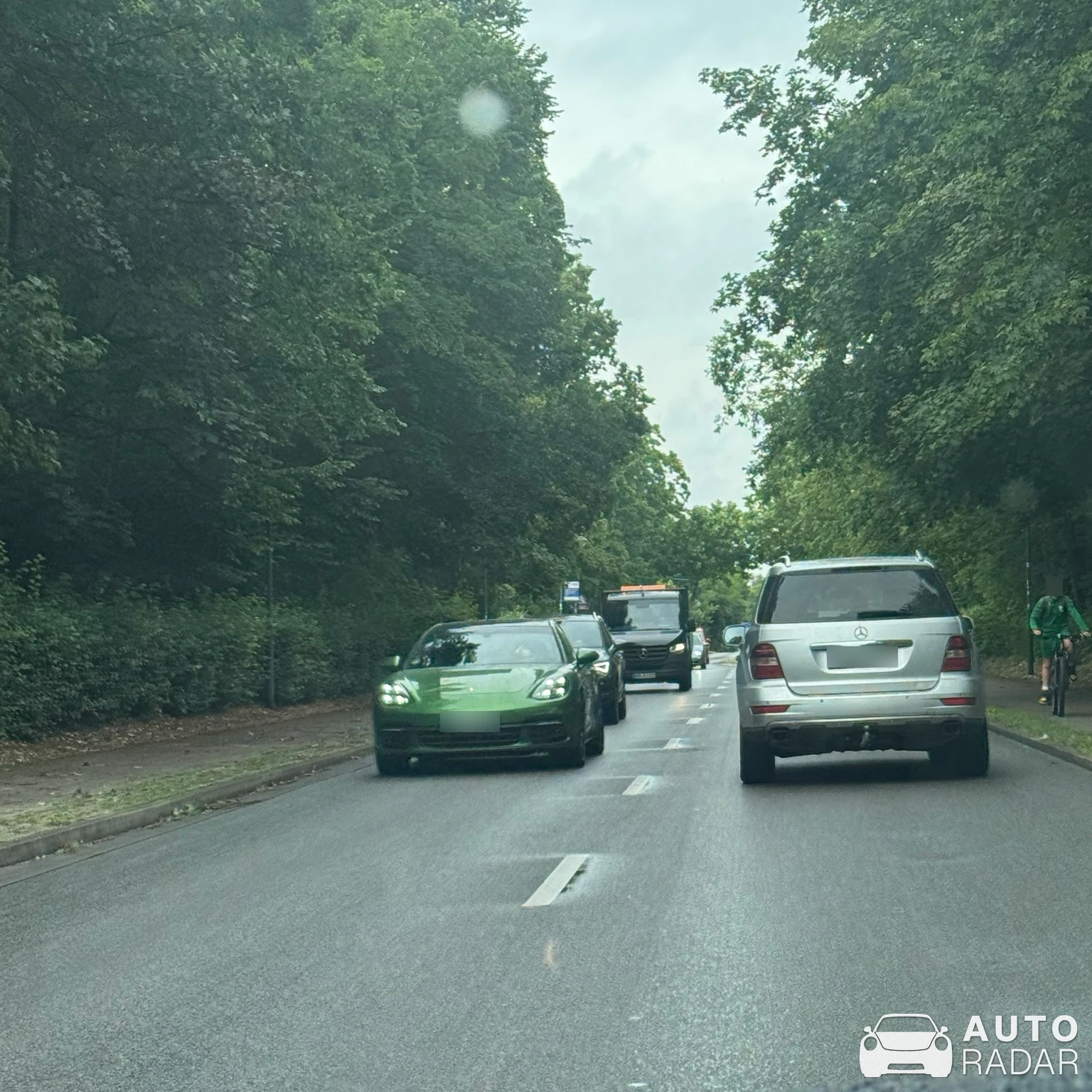 Porsche Panamera 4 spotted in Wandlitz