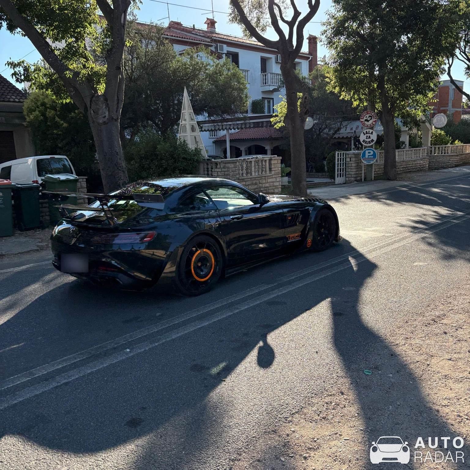 Mercedes-AMG GT spotted in Zadar
