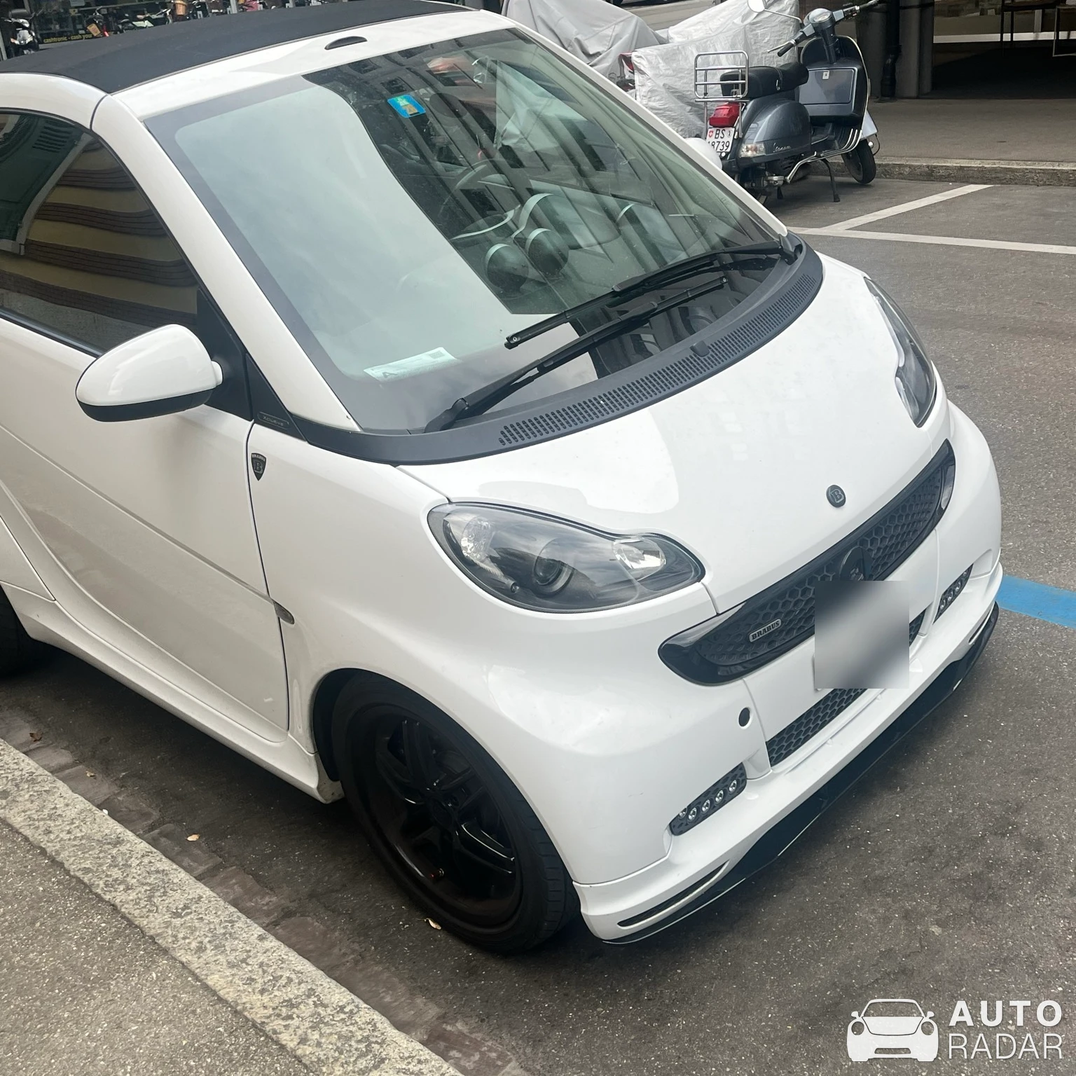 Smart Fortwo Brabus spotted in Basel