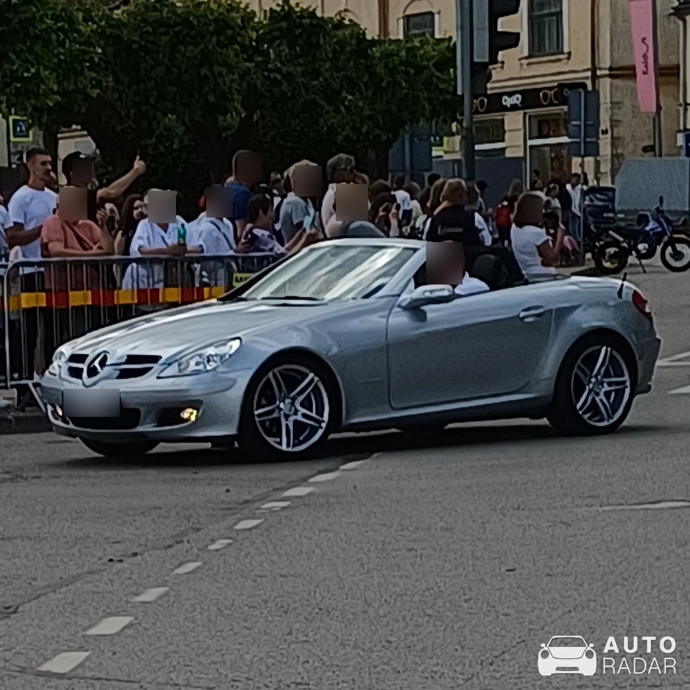 Mercedes-Benz SLK 55 AMG R171 spotted in Saldus