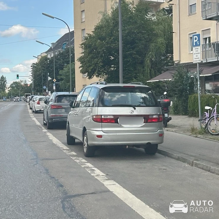 Toyota Previa spotted in München