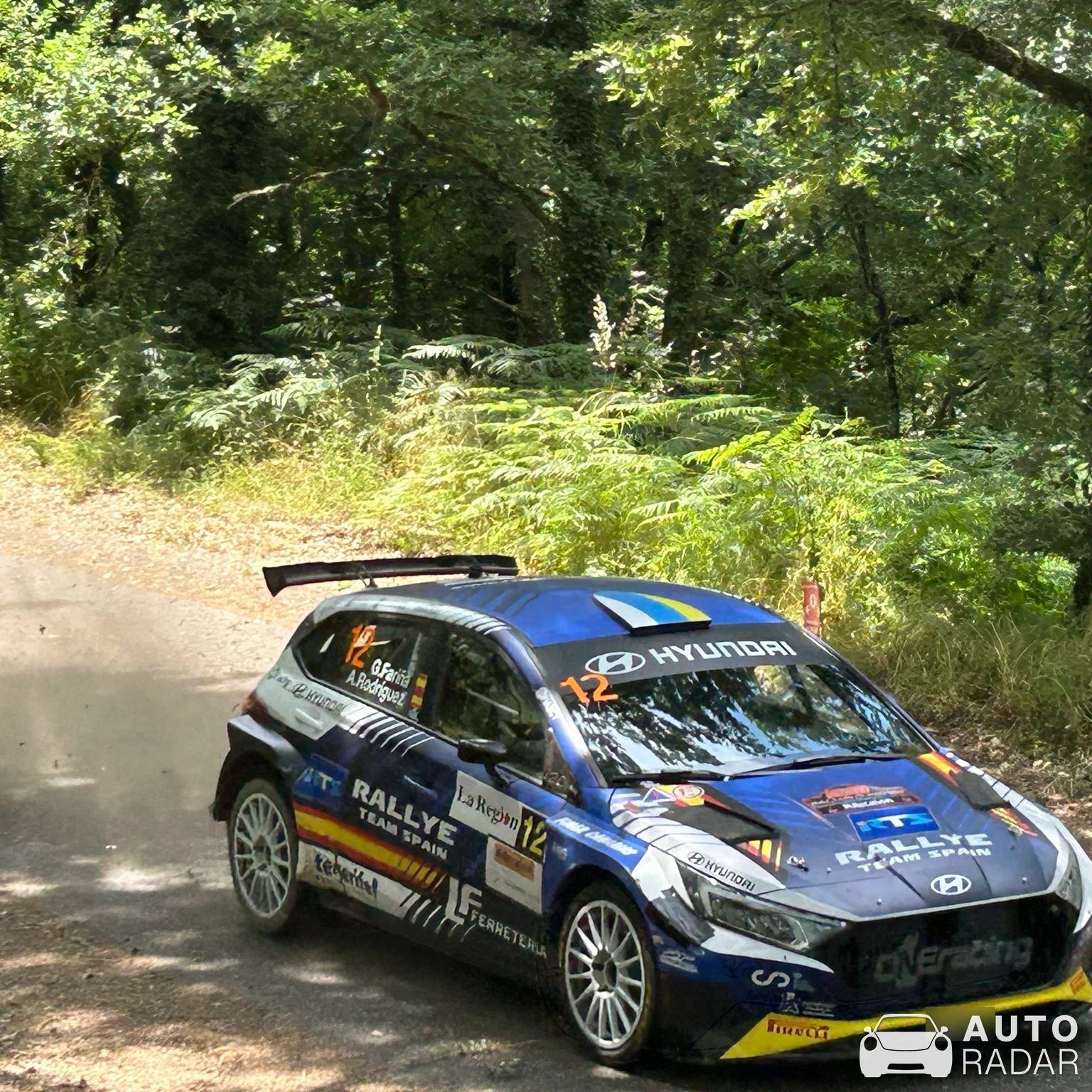 Hyundai i20 N Rally 2 spotted in Allariz