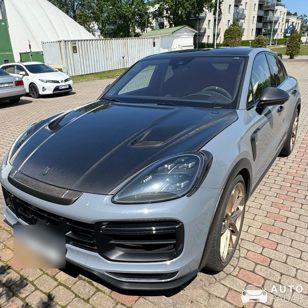 Porsche Cayenne Turbo GT Mansory spotted in Jūrmala, Latvia