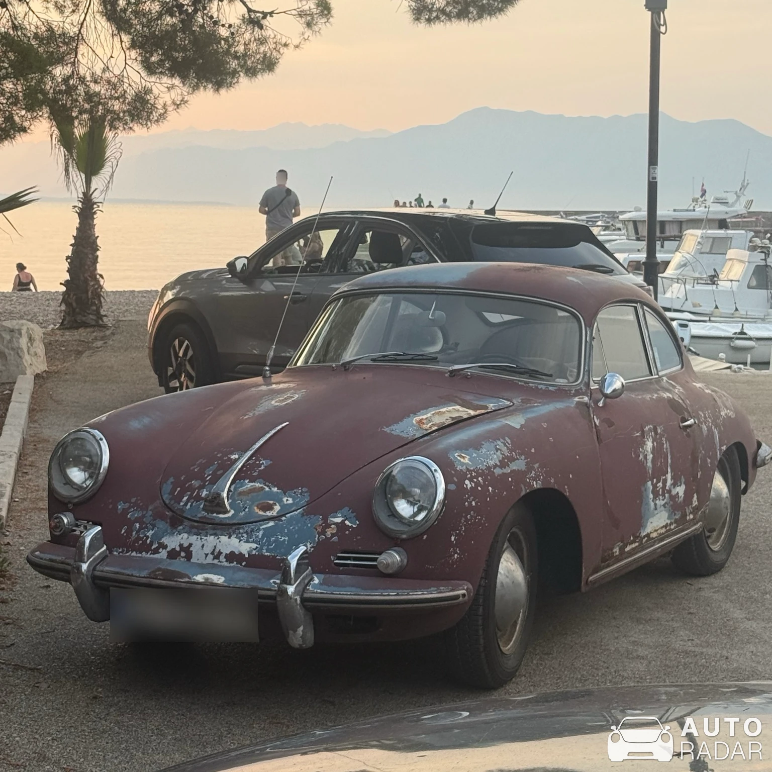 Porsche 356 1600 Super 90 spotted in Trpanj