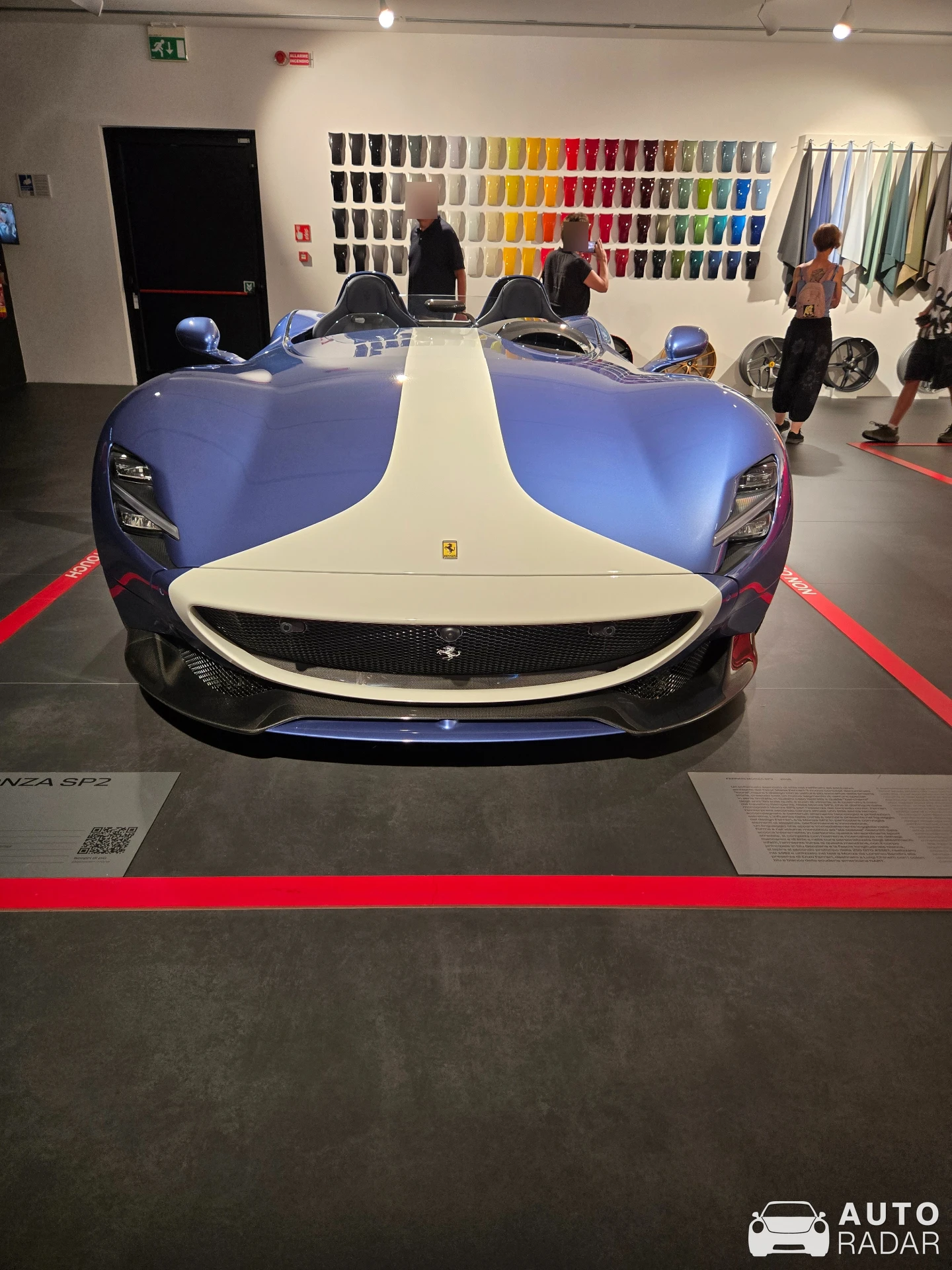 Ferrari Monza spotted in Maranello