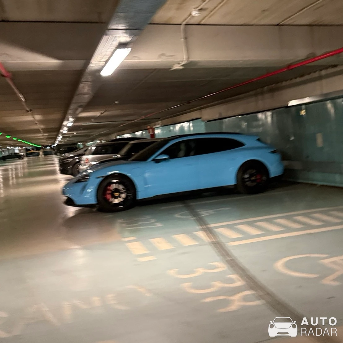 Porsche Taycan spotted in Madrid