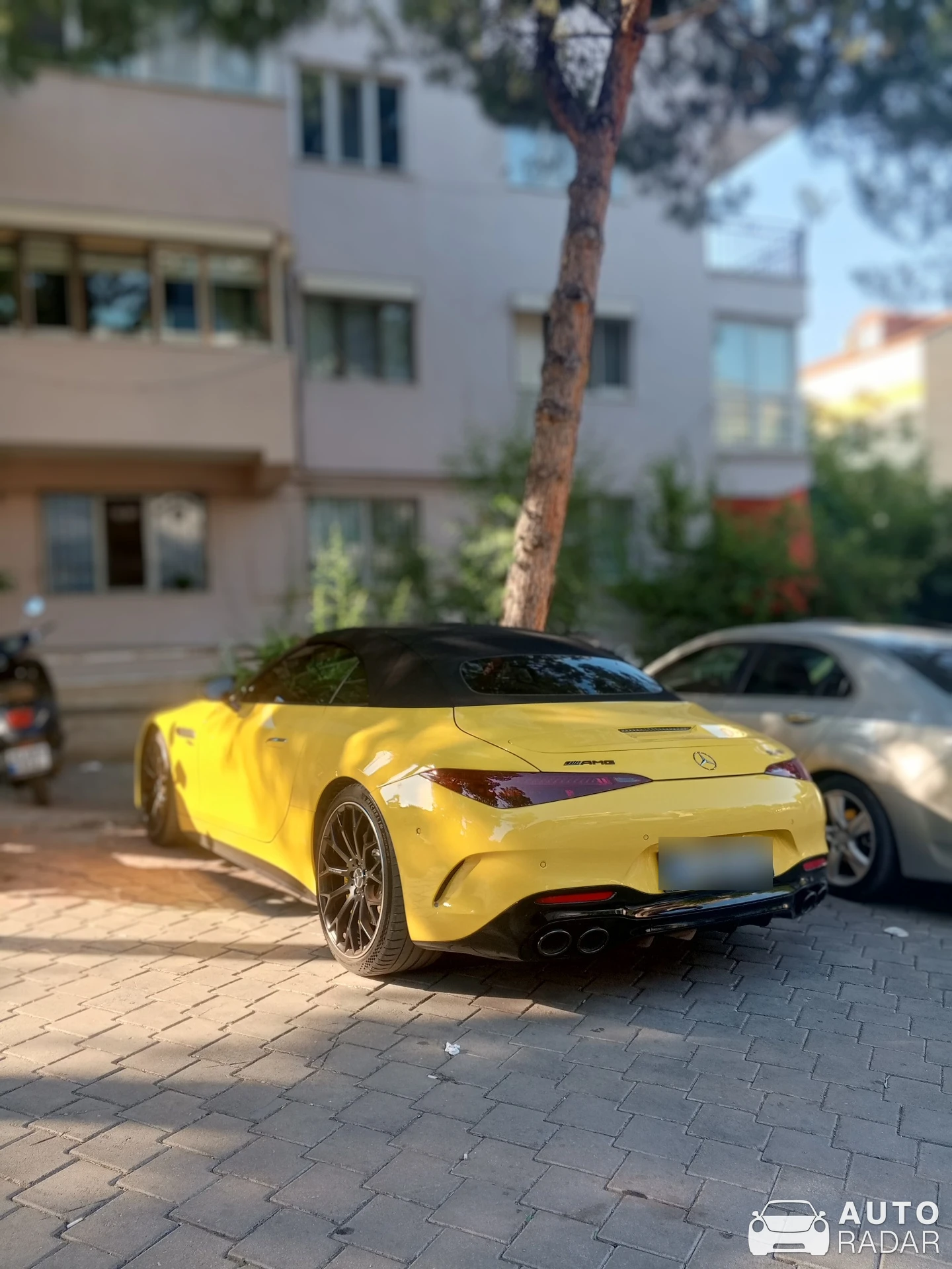 Mercedes-AMG SL 43 R232 spotted in Pamukkale