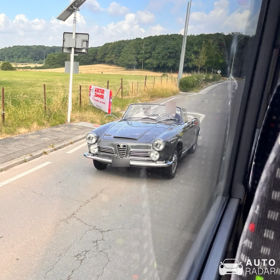 Alfa Romeo Giulietta Spider spotted in Contern