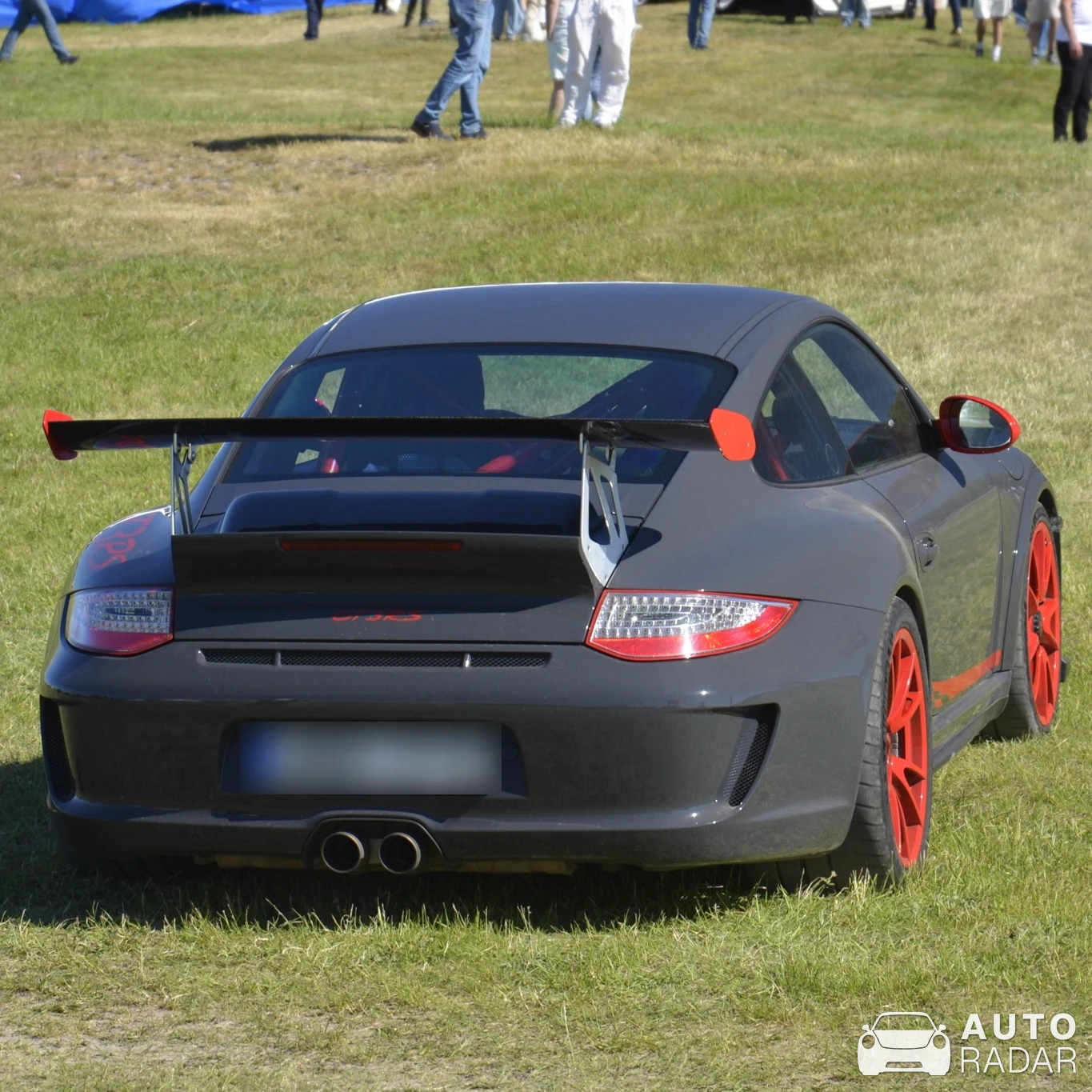 Porsche 997 GT3 RS spotted in Stockholm